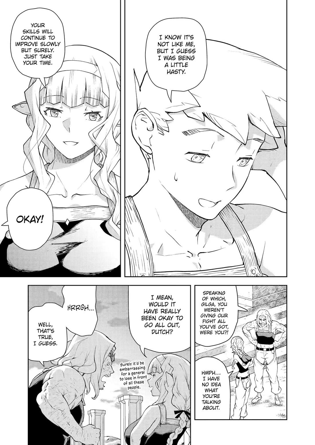 Even the Elf Captain Wants to be a Maiden Chapter 36 page 15 - Chapter 36
