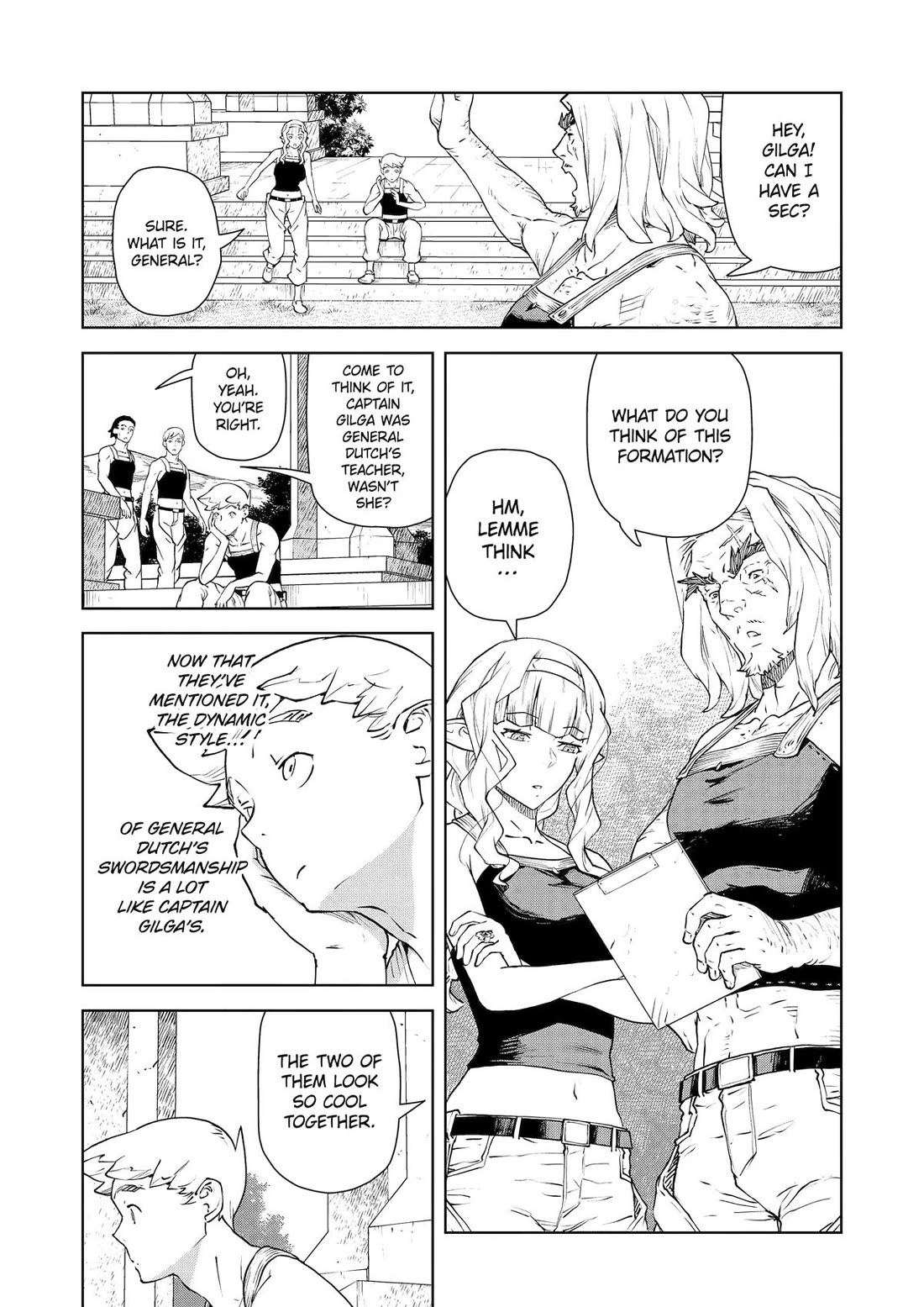 Even the Elf Captain Wants to be a Maiden Chapter 36 page 5 - Chapter 36