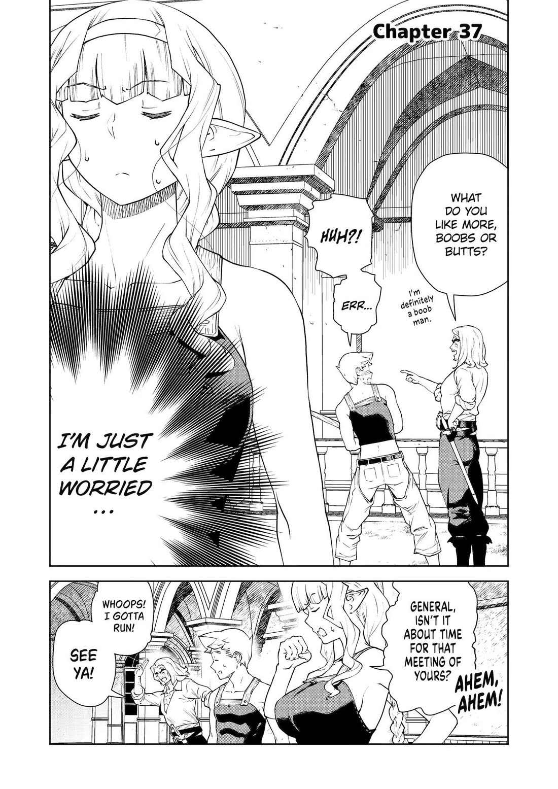 Even the Elf Captain Wants to be a Maiden Chapter 37 page 2 - Chapter 37