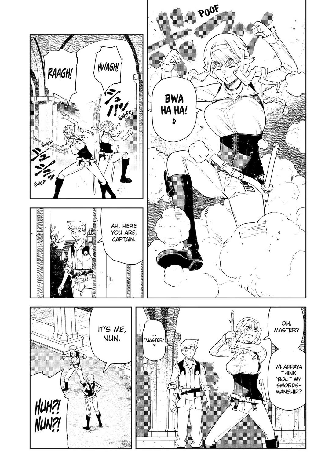 Even the Elf Captain Wants to be a Maiden Chapter 38 page 3 - Chapter 38