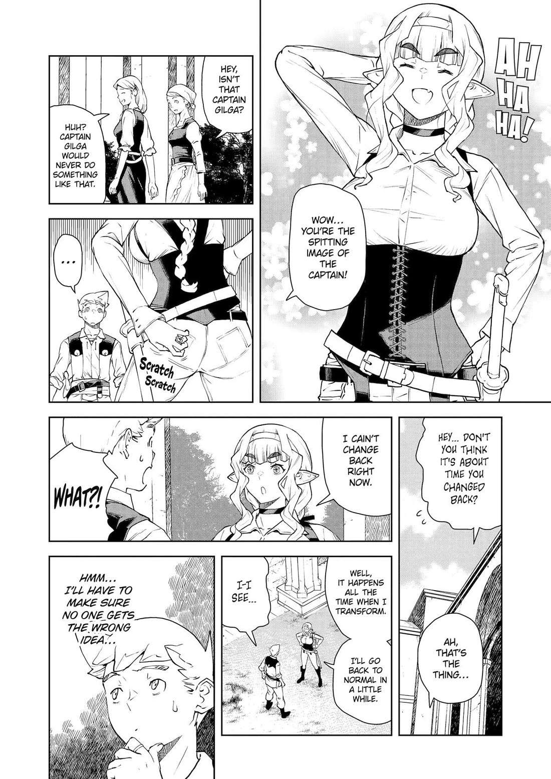 Even the Elf Captain Wants to be a Maiden Chapter 38 page 4 - Chapter 38