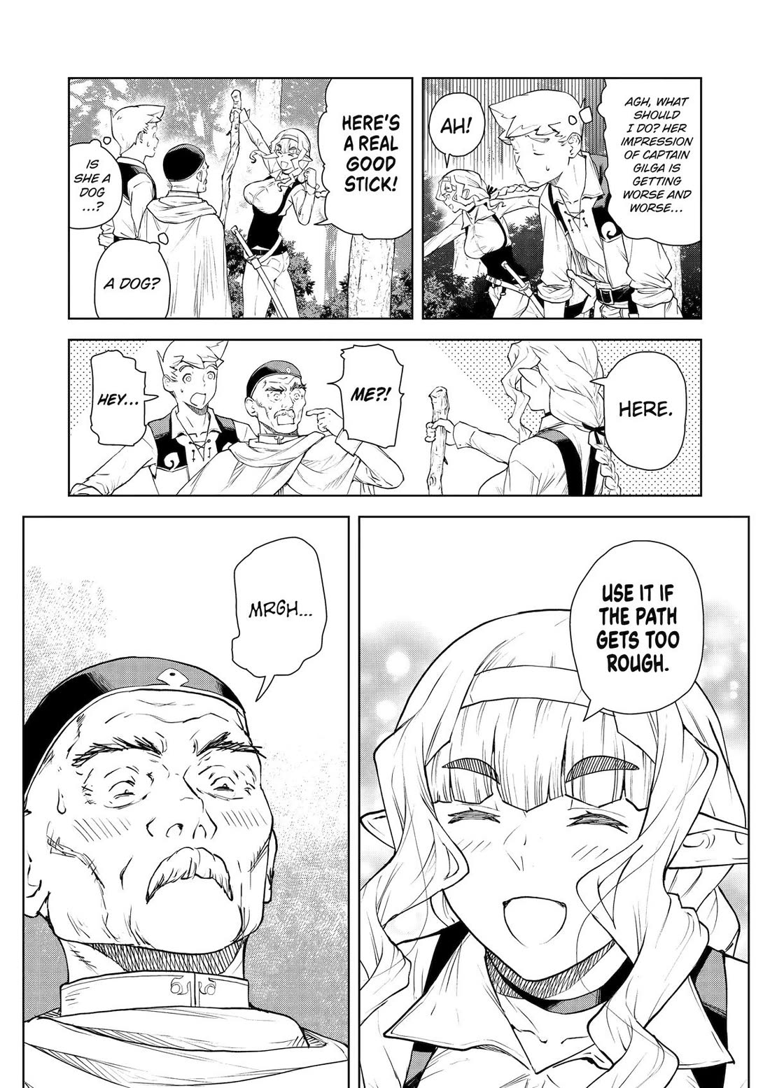 Even the Elf Captain Wants to be a Maiden Chapter 38 page 9 - Chapter 38