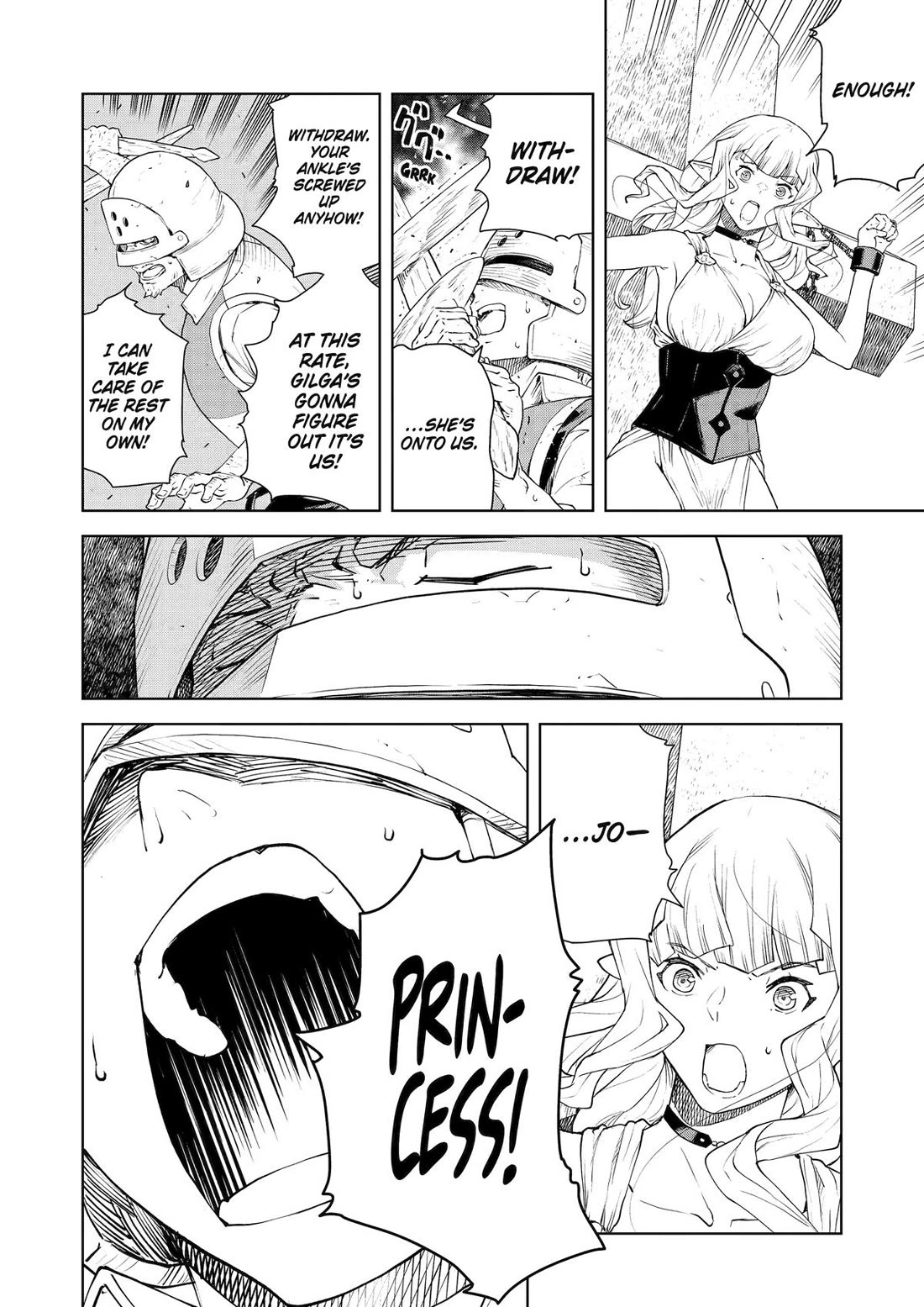 Even the Elf Captain Wants to be a Maiden Chapter 40 page 8 - Chapter 40