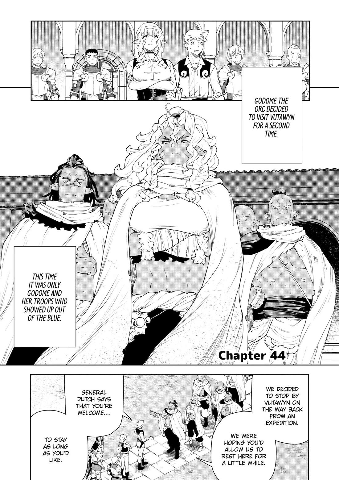 Even the Elf Captain Wants to be a Maiden Chapter 44 page 1 - Chapter 44