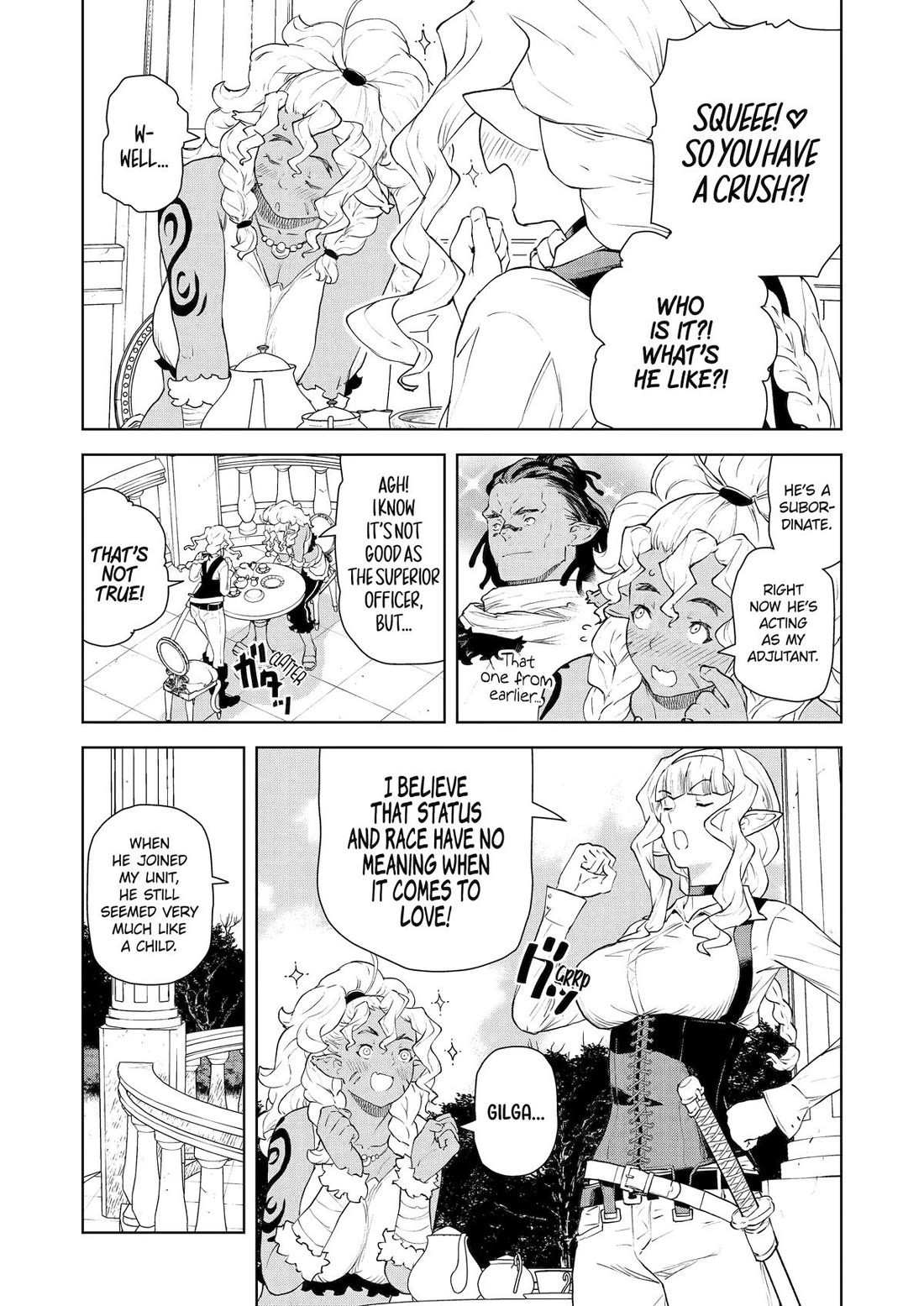 Even the Elf Captain Wants to be a Maiden Chapter 44 page 6 - Chapter 44