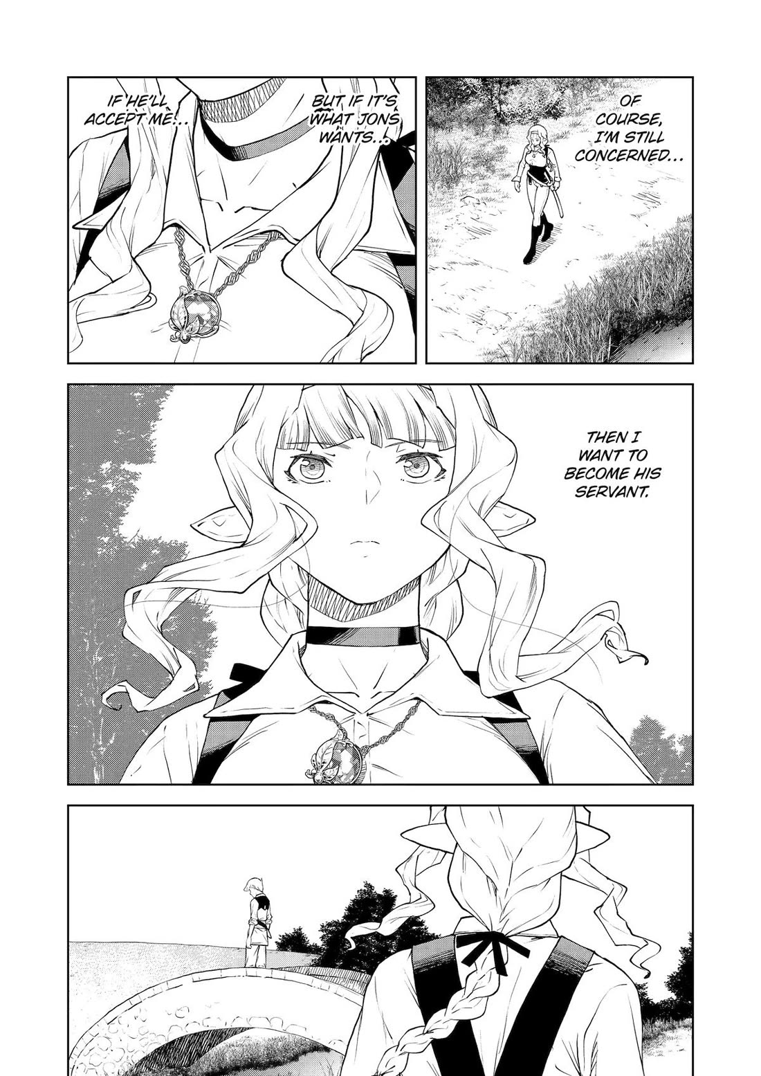 Even the Elf Captain Wants to be a Maiden Chapter 48 page 9 - Chapter 48