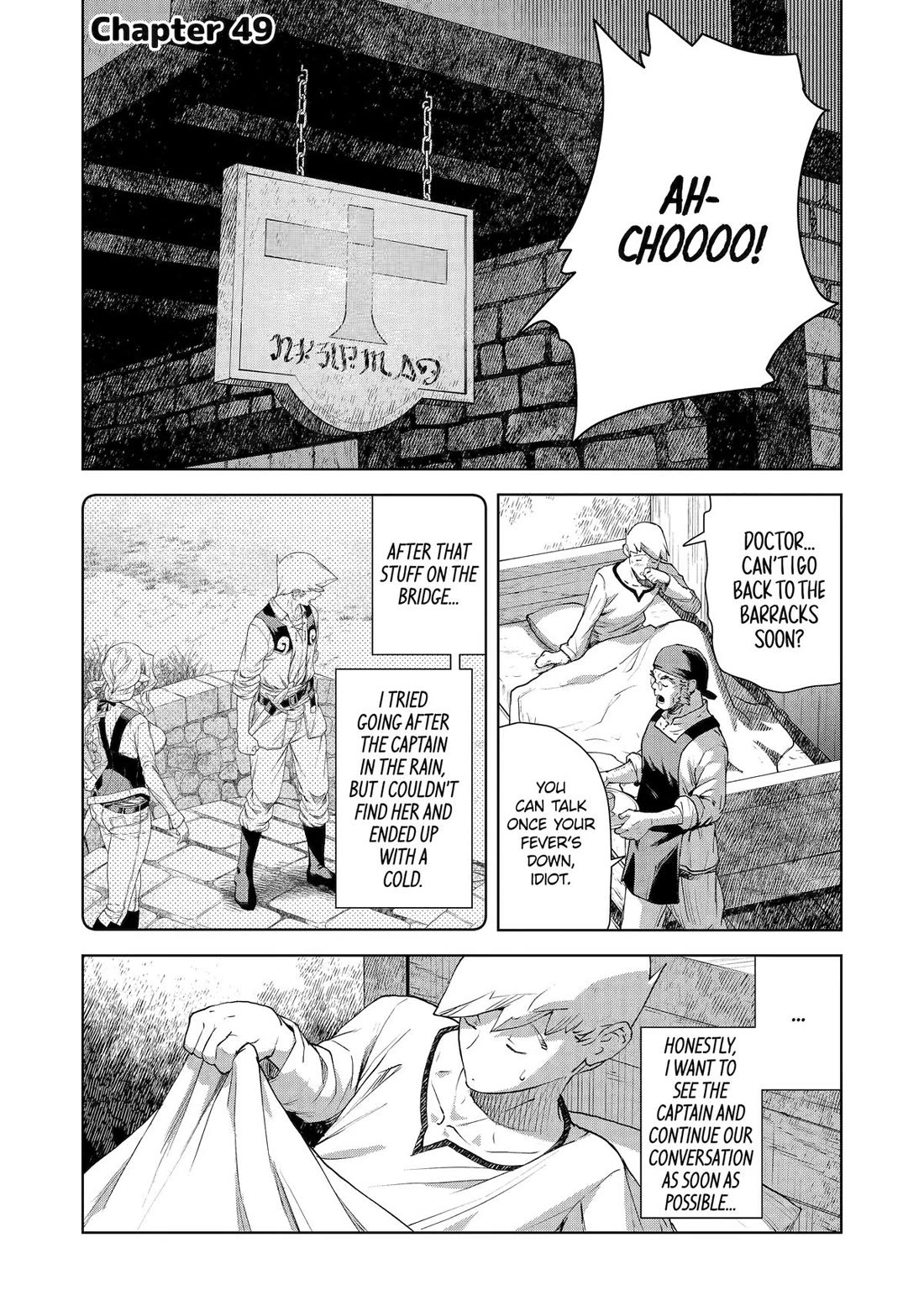 Even the Elf Captain Wants to be a Maiden Chapter 49 page 1 - Chapter 49