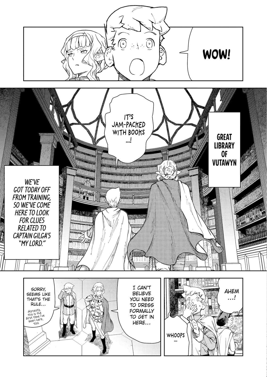 Even the Elf Captain Wants to be a Maiden Chapter 5 page 3 - Chapter 5