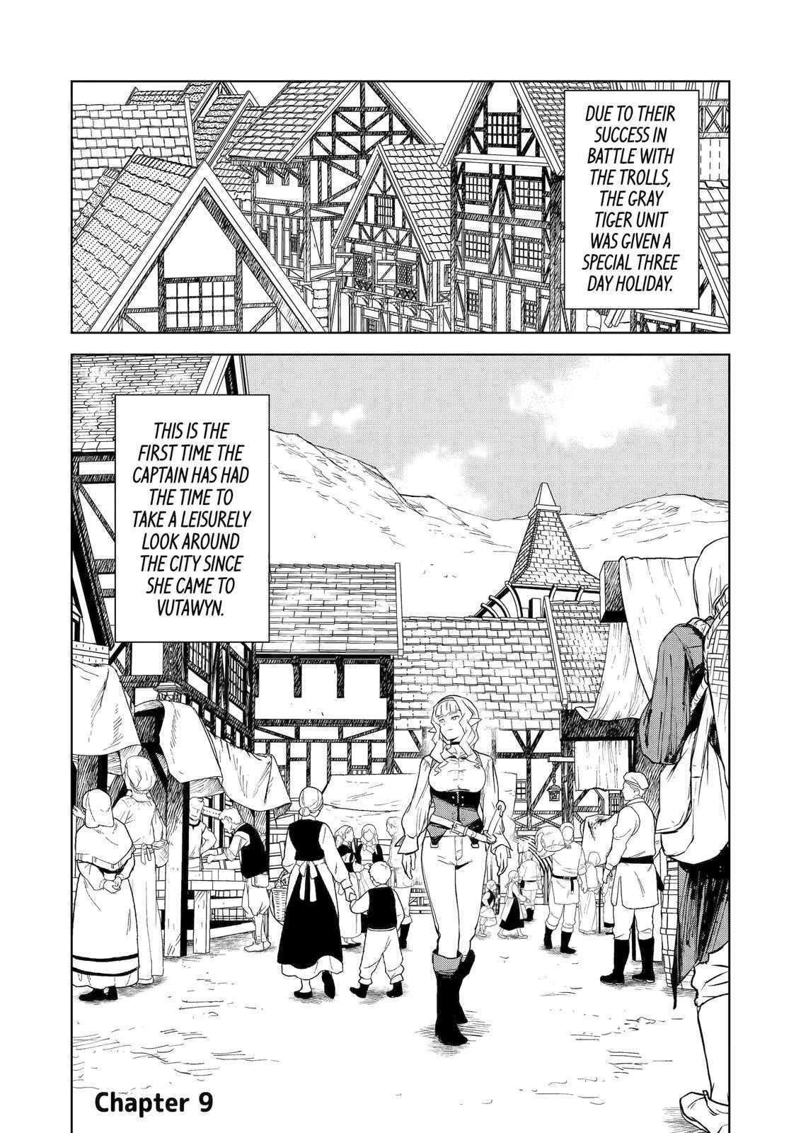 Even the Elf Captain Wants to be a Maiden Chapter 9 page 1 - Chapter 9