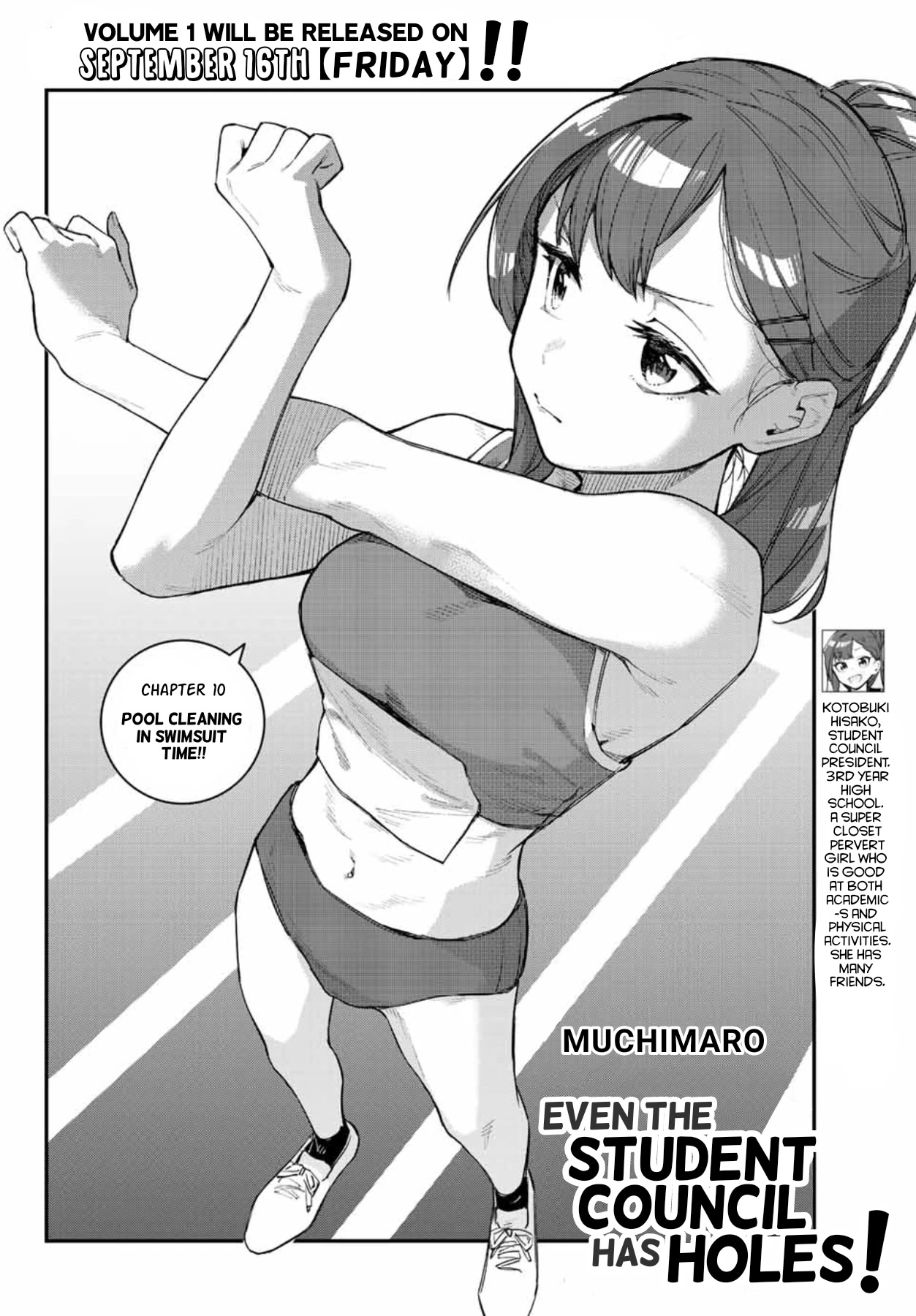 Even The Student Council Has Holes! Chapter 10 page 2 - Chapter 10: Pool cleaning in swimsuit time!