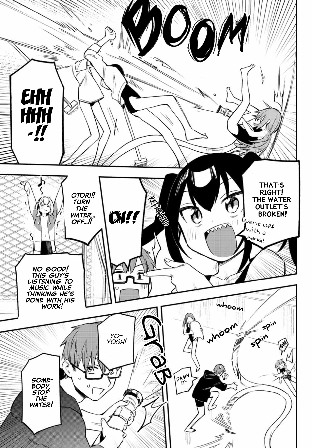 Even The Student Council Has Holes! Chapter 10 page 7 - Chapter 10: Pool cleaning in swimsuit time!
