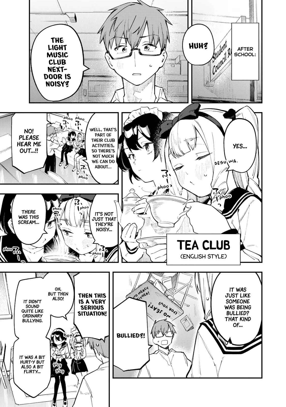 Even The Student Council Has Holes! Chapter 17 page 1 - Chapter 17: Kouki-chan and the Light Music Club