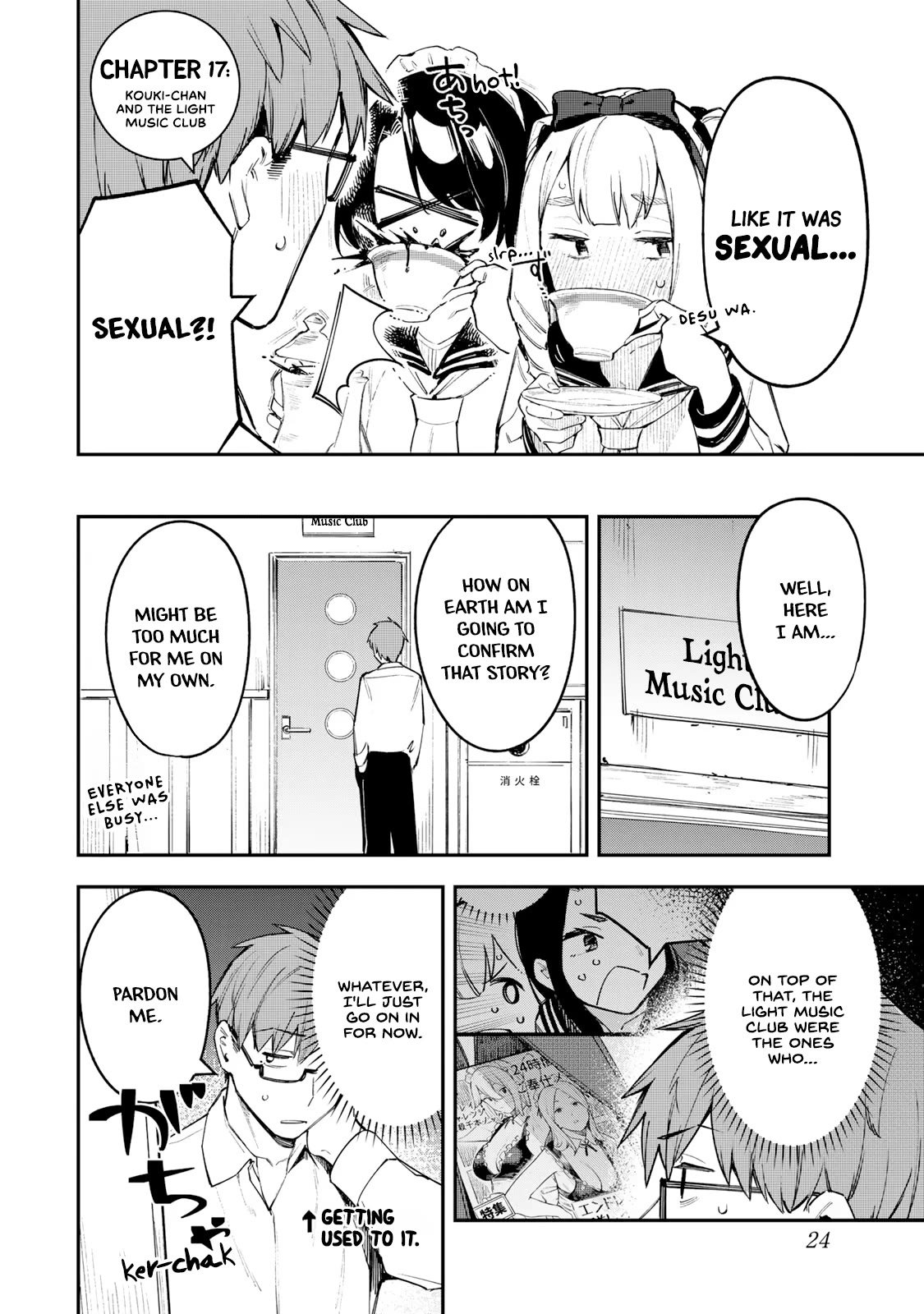 Even The Student Council Has Holes! Chapter 17 page 2 - Chapter 17: Kouki-chan and the Light Music Club