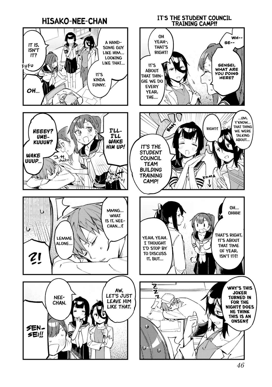 Even The Student Council Has Holes! Chapter 19 page 4 - Chapter 19: The Student Council Training Camp!! (Prep Arc)