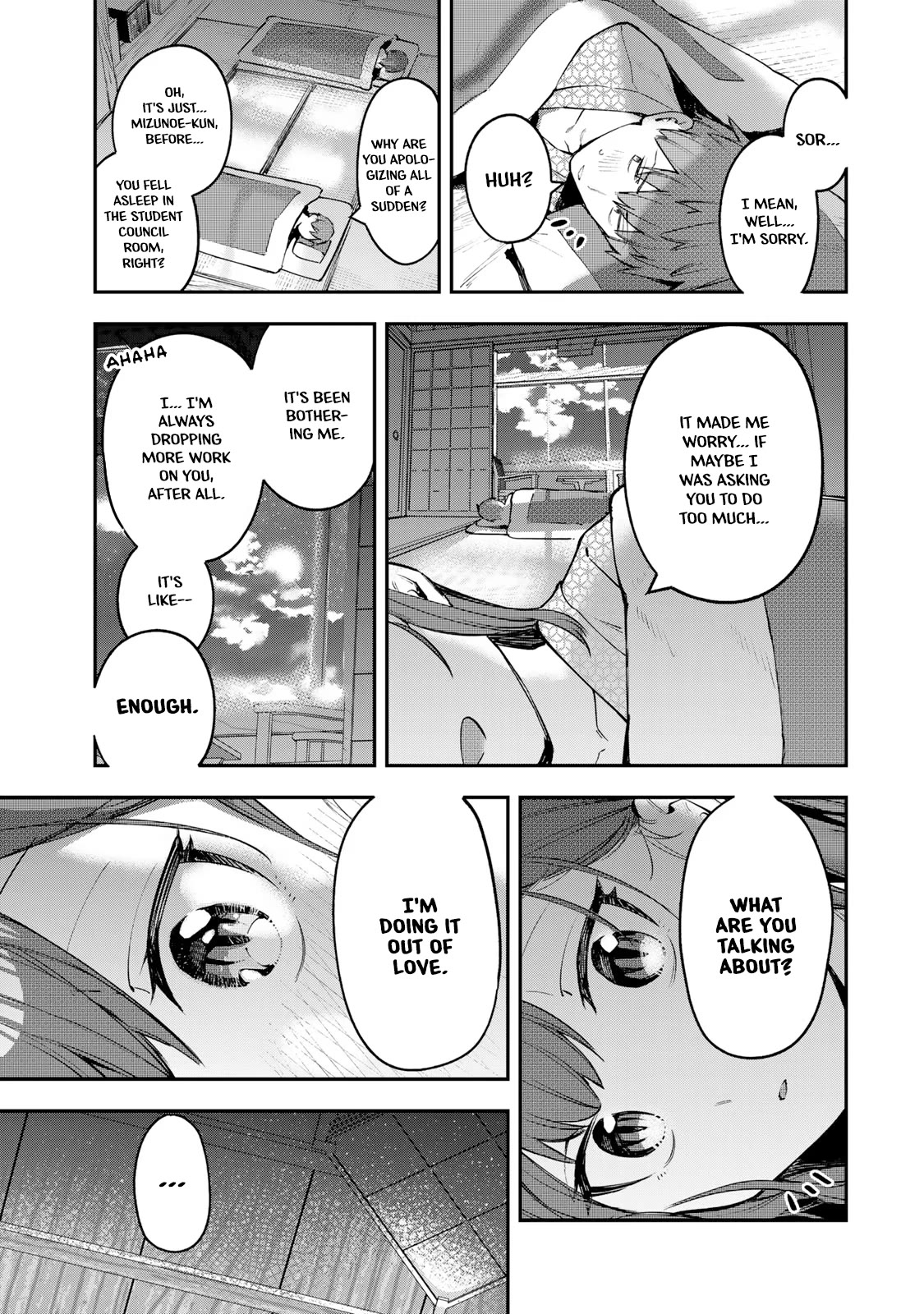Even The Student Council Has Holes! Chapter 21 page 7 - Chapter 21: The Student Council Training Camp!! (Bedtime Arc)