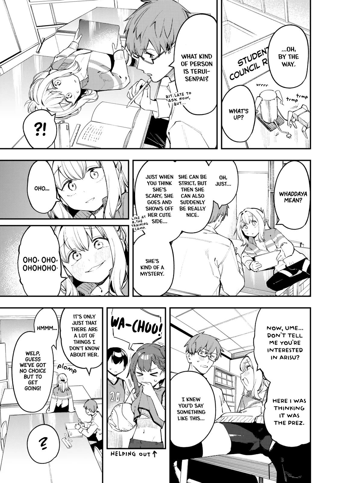 Even The Student Council Has Holes! Chapter 22 page 3 - Chapter 22: Operation U~me Tan Tan!!