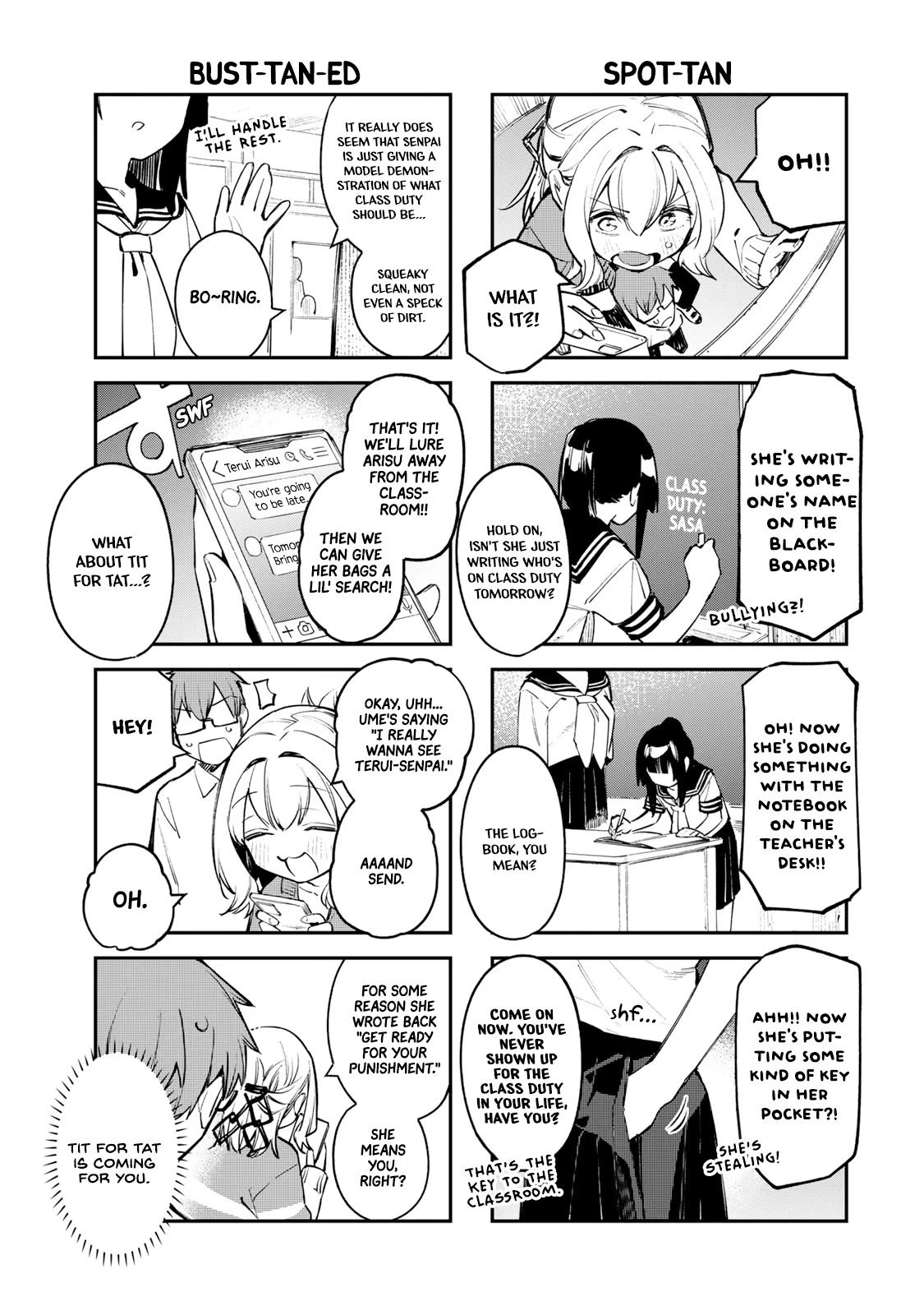 Even The Student Council Has Holes! Chapter 22 page 5 - Chapter 22: Operation U~me Tan Tan!!