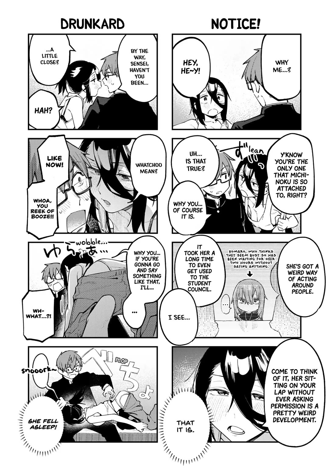 Even The Student Council Has Holes! Chapter 26 page 3 - Chapter 26: Komaro and Sensei