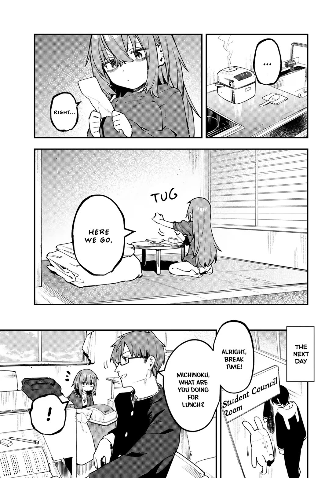 Even The Student Council Has Holes! Chapter 30 page 3 - Chapter 30: Komaro's Attempt