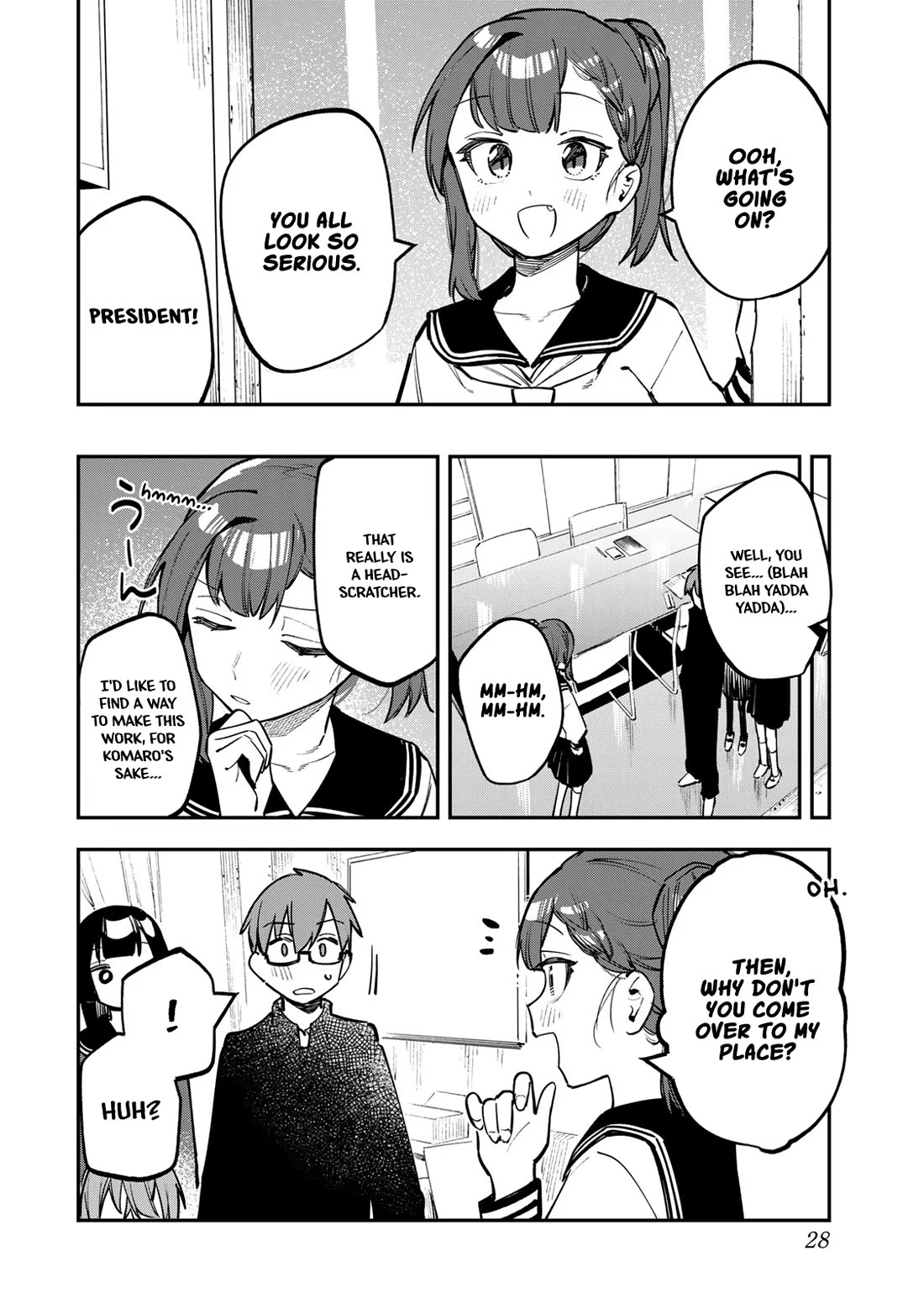 Even The Student Council Has Holes! Chapter 30 page 8 - Chapter 30: Komaro's Attempt