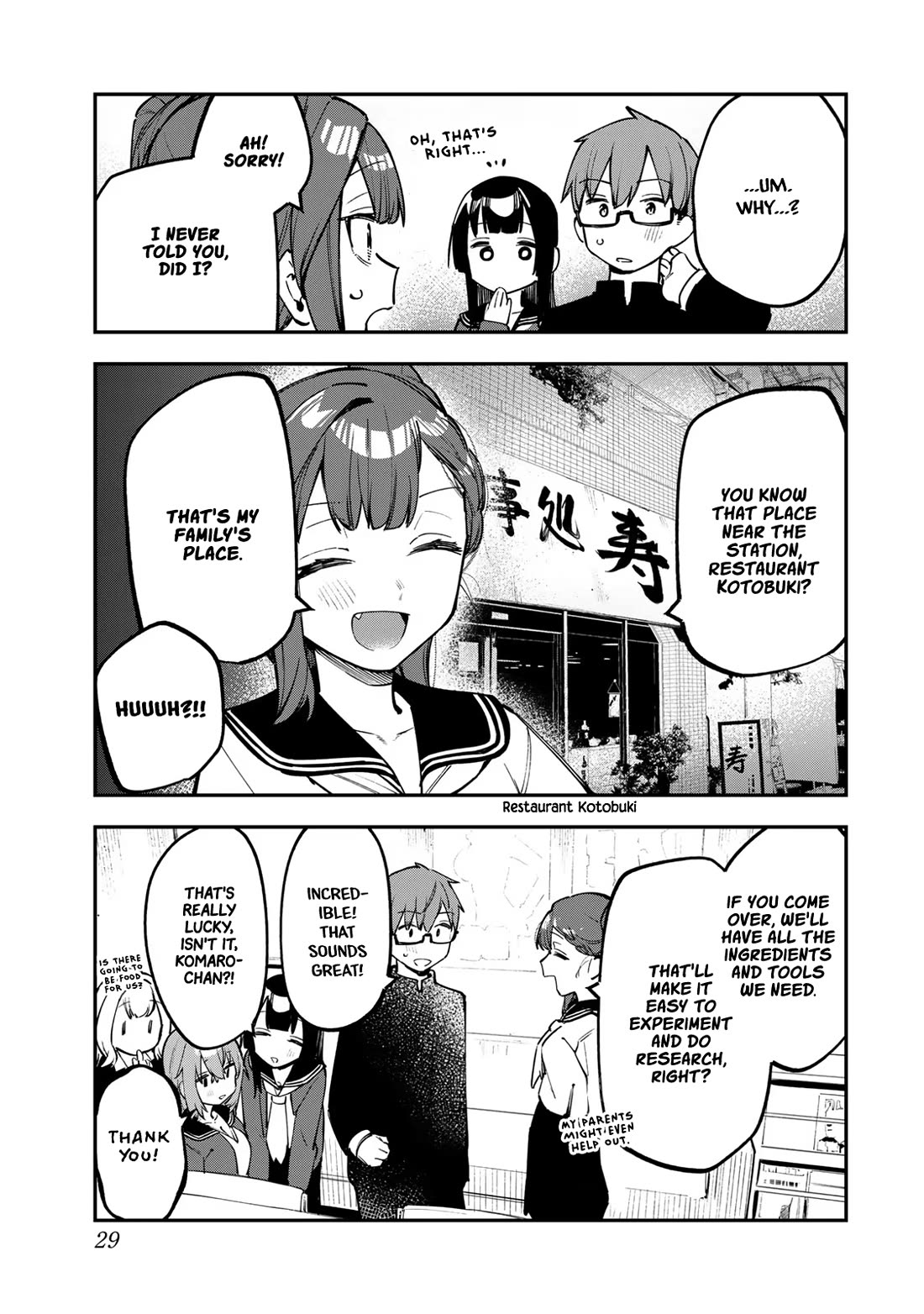 Even The Student Council Has Holes! Chapter 30 page 9 - Chapter 30: Komaro's Attempt