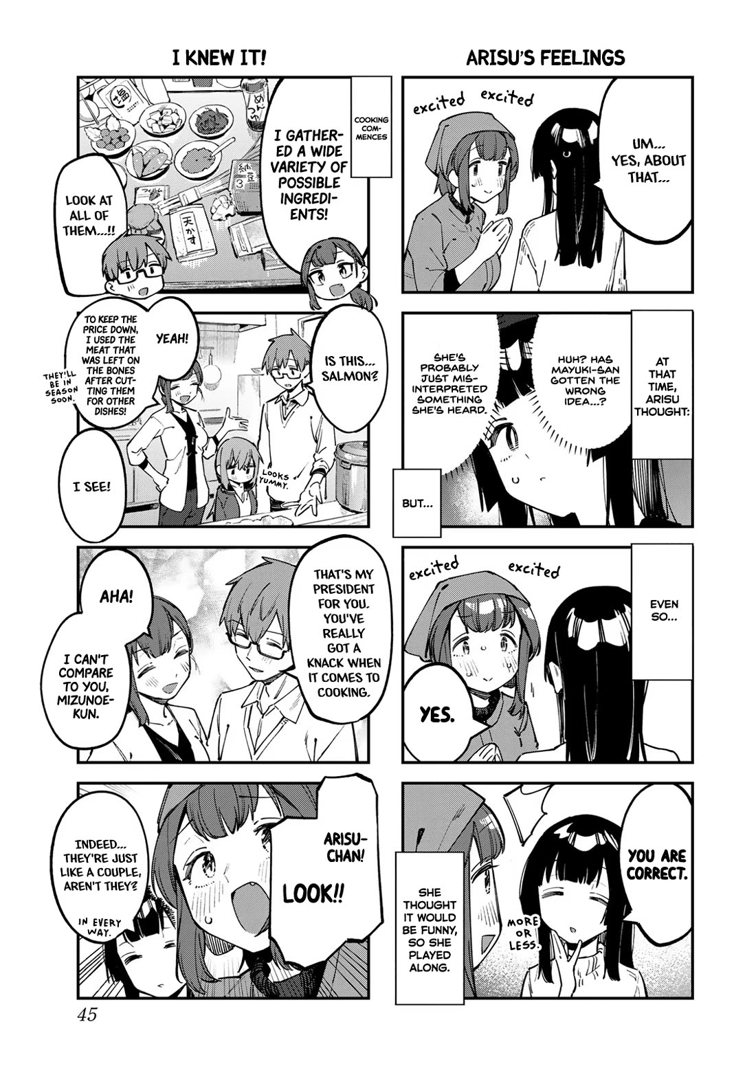 Even The Student Council Has Holes! Chapter 32 page 3 - Chapter 32: Onigiri Family