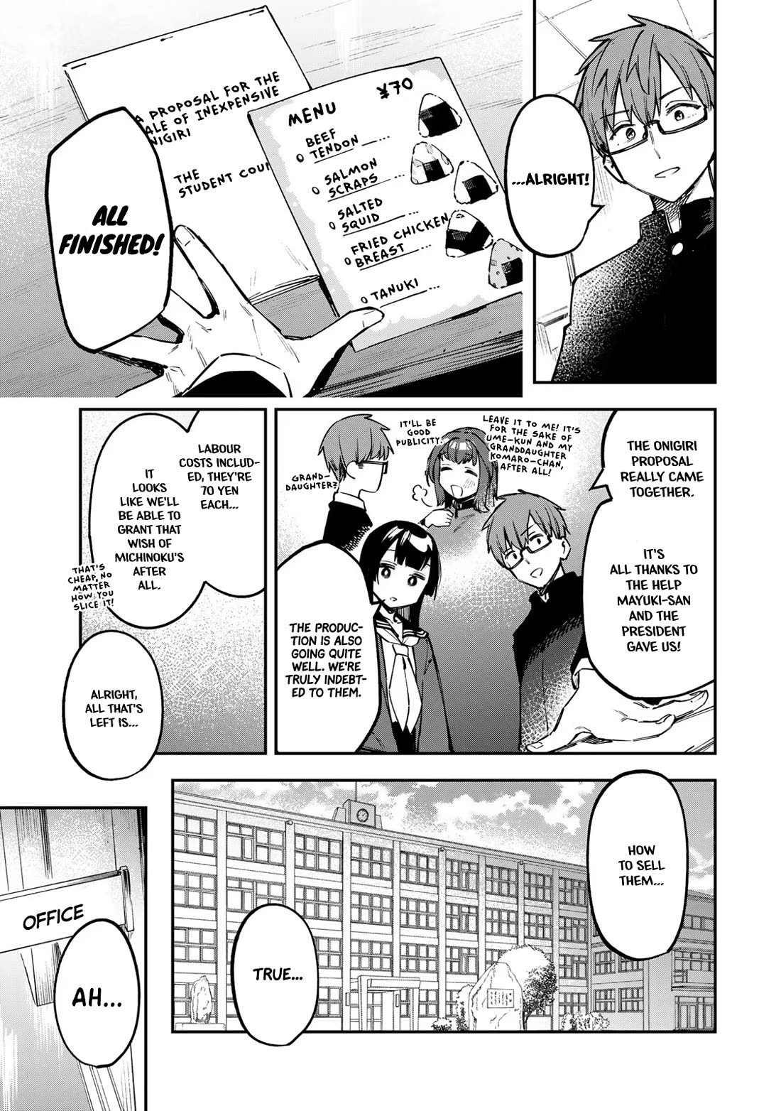 Even The Student Council Has Holes! Chapter 33 page 1 - Chapter 33: The Onigiri War