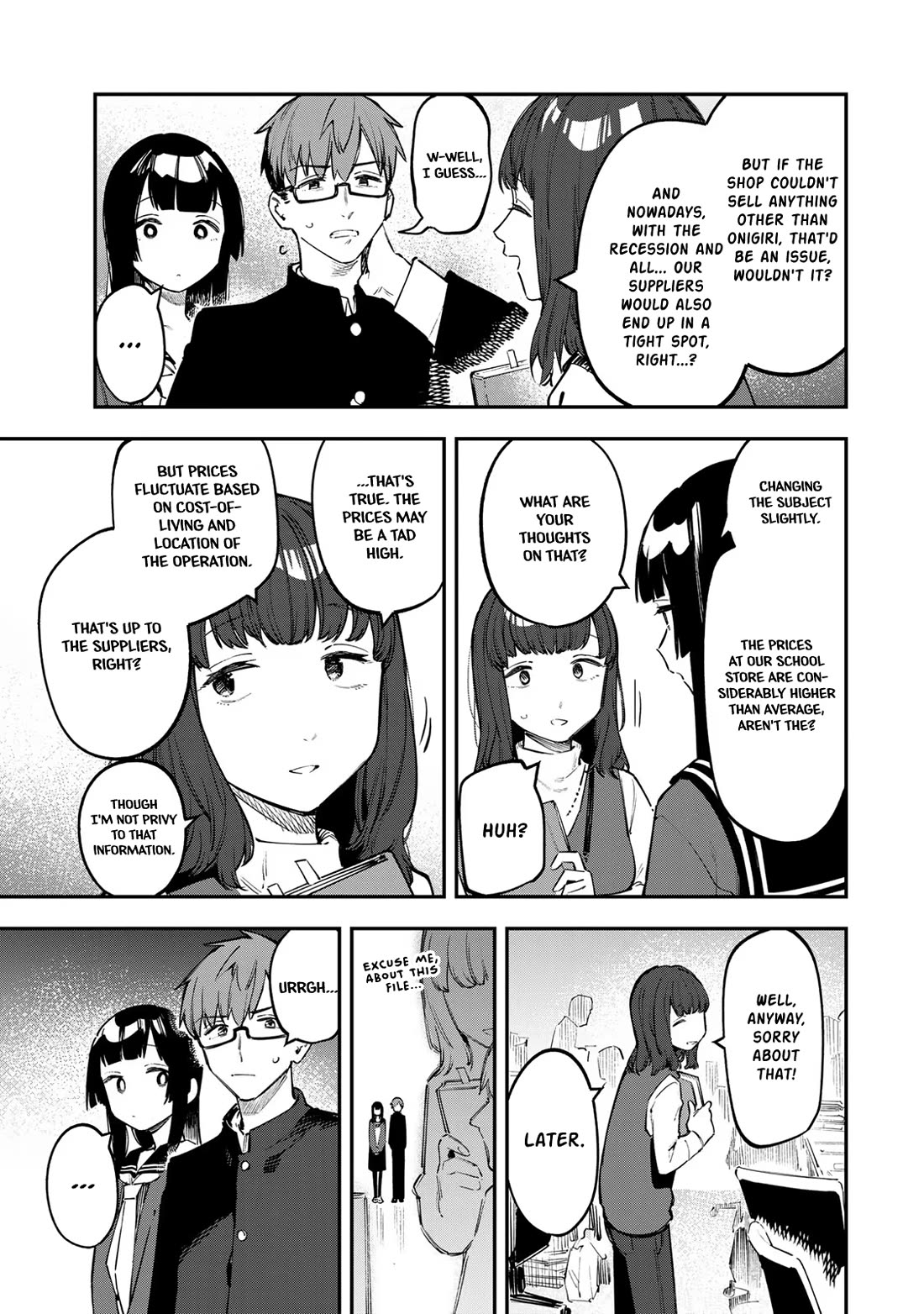 Even The Student Council Has Holes! Chapter 33 page 3 - Chapter 33: The Onigiri War