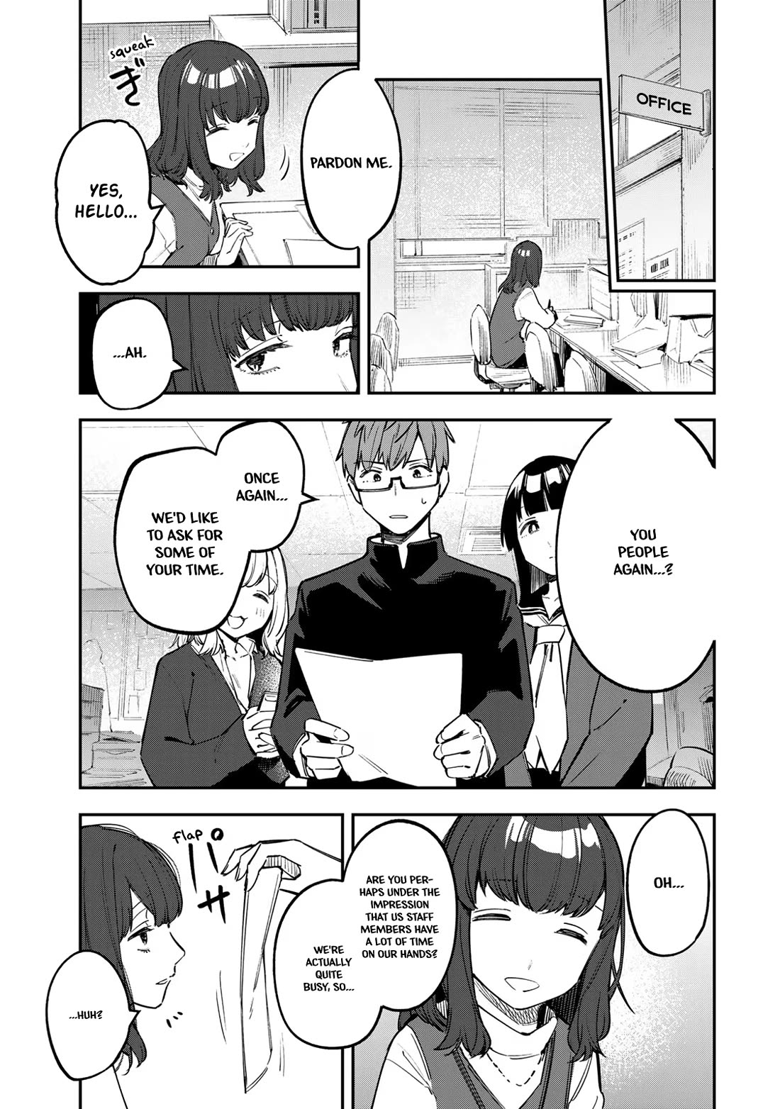 Even The Student Council Has Holes! Chapter 34 page 1 - Chapter 34: Office Good and Bad!