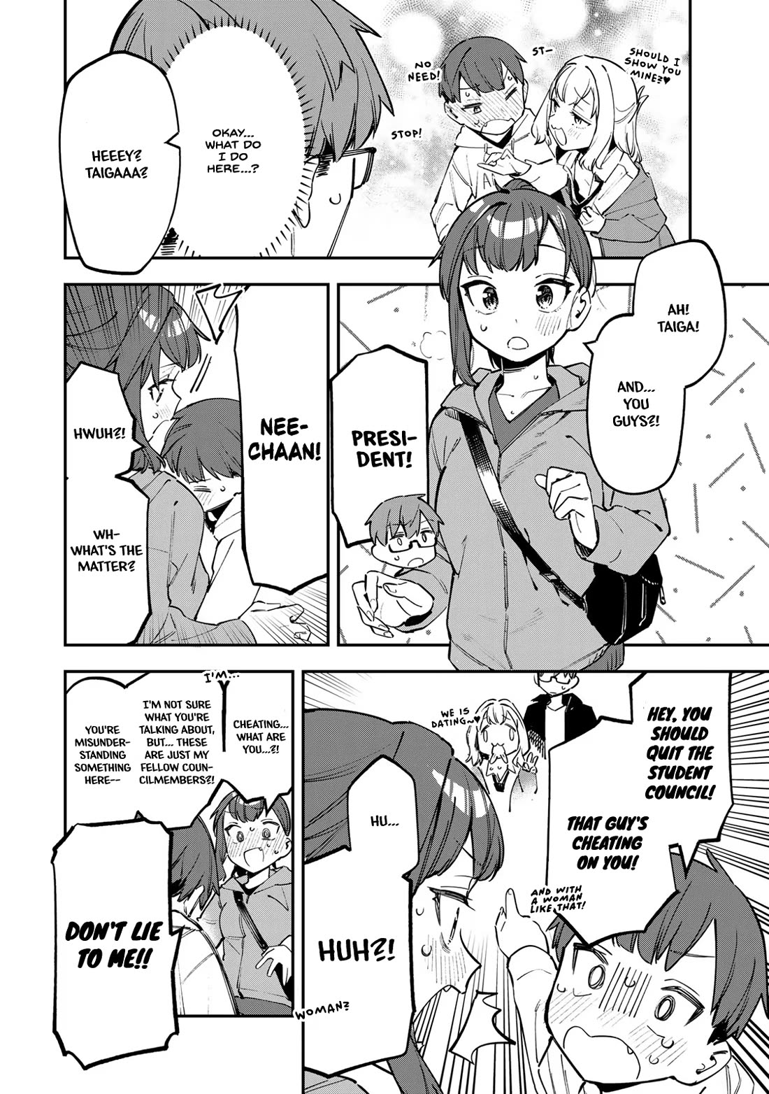 Even The Student Council Has Holes! Chapter 36 page 6 - Chapter 36: Ume, Suspected of Being a Sleazebag