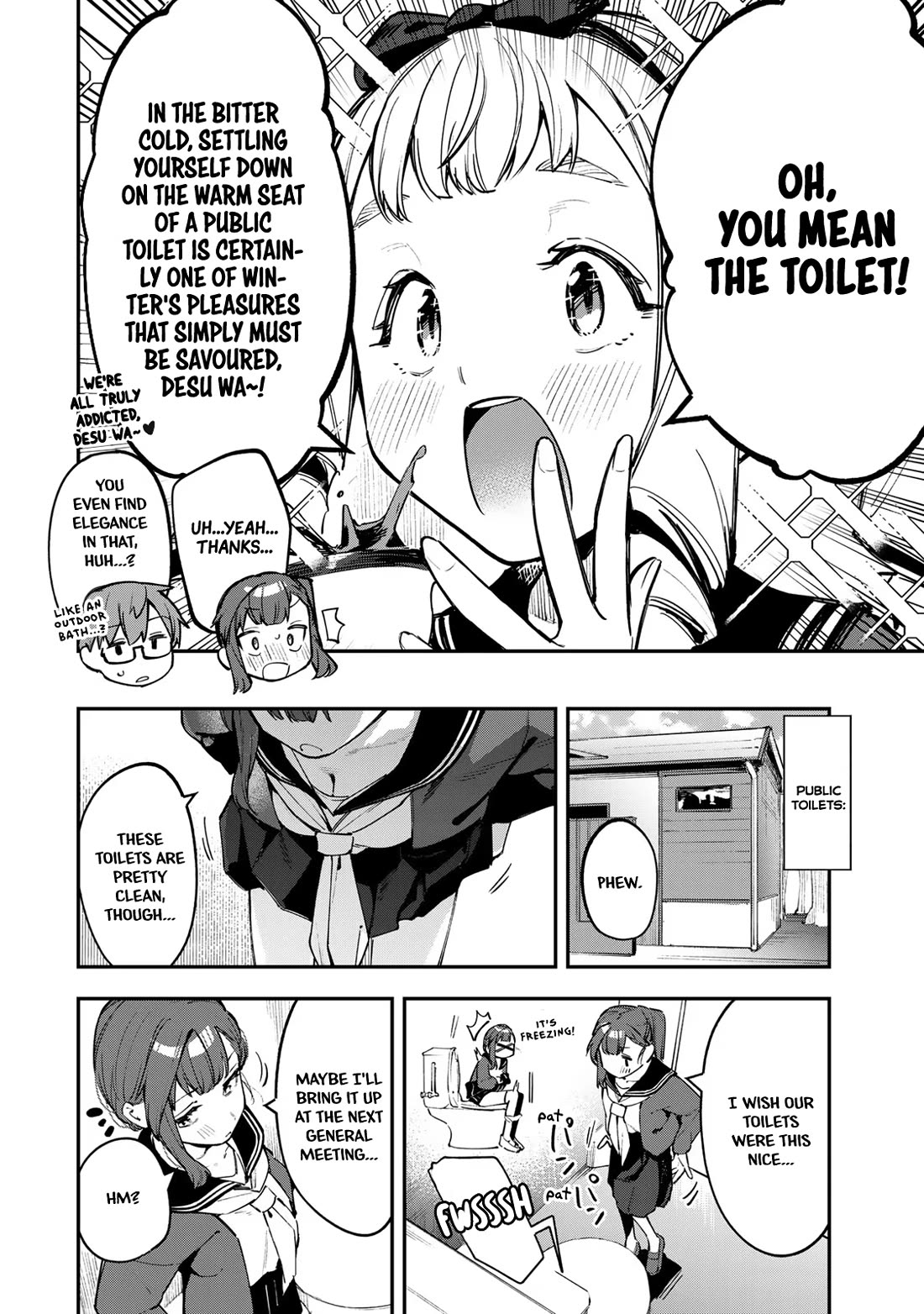 Even The Student Council Has Holes! Chapter 37 page 2 - Chapter 37: Toilet Scramble!