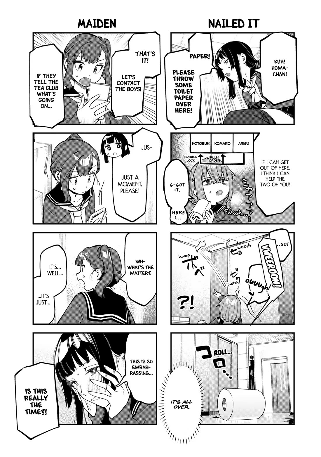 Even The Student Council Has Holes! Chapter 37 page 5 - Chapter 37: Toilet Scramble!