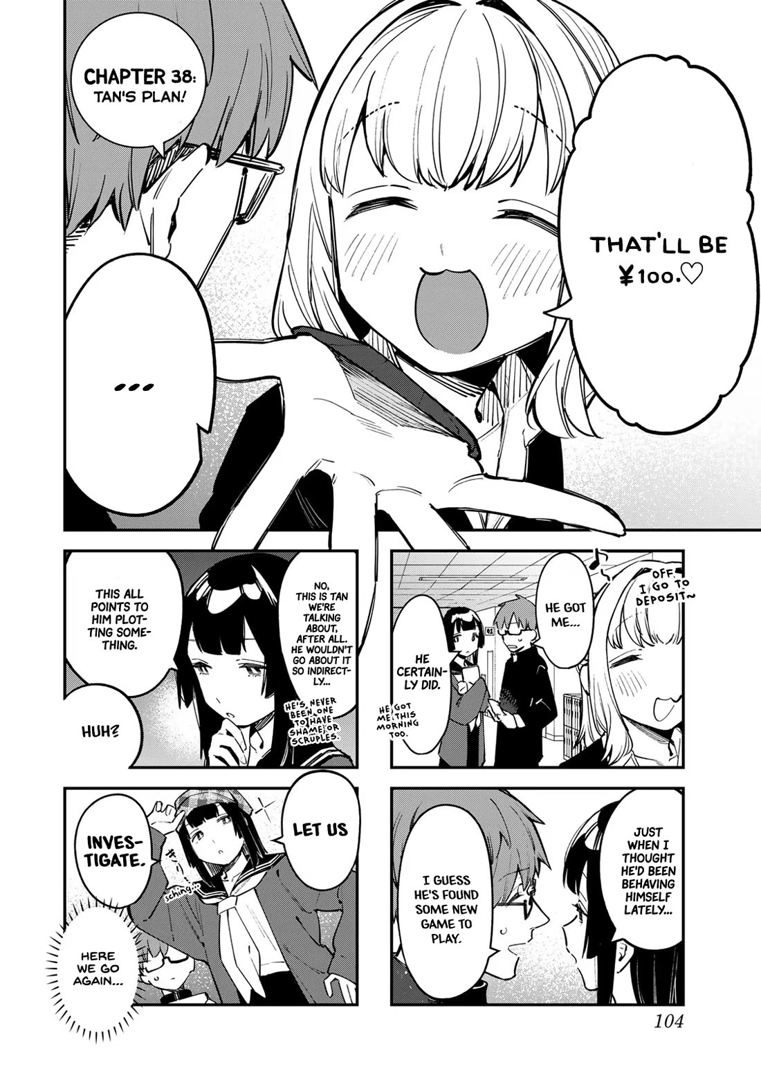 Even The Student Council Has Holes! Chapter 38 page 2 - Chapter 38: Tan's Plan!