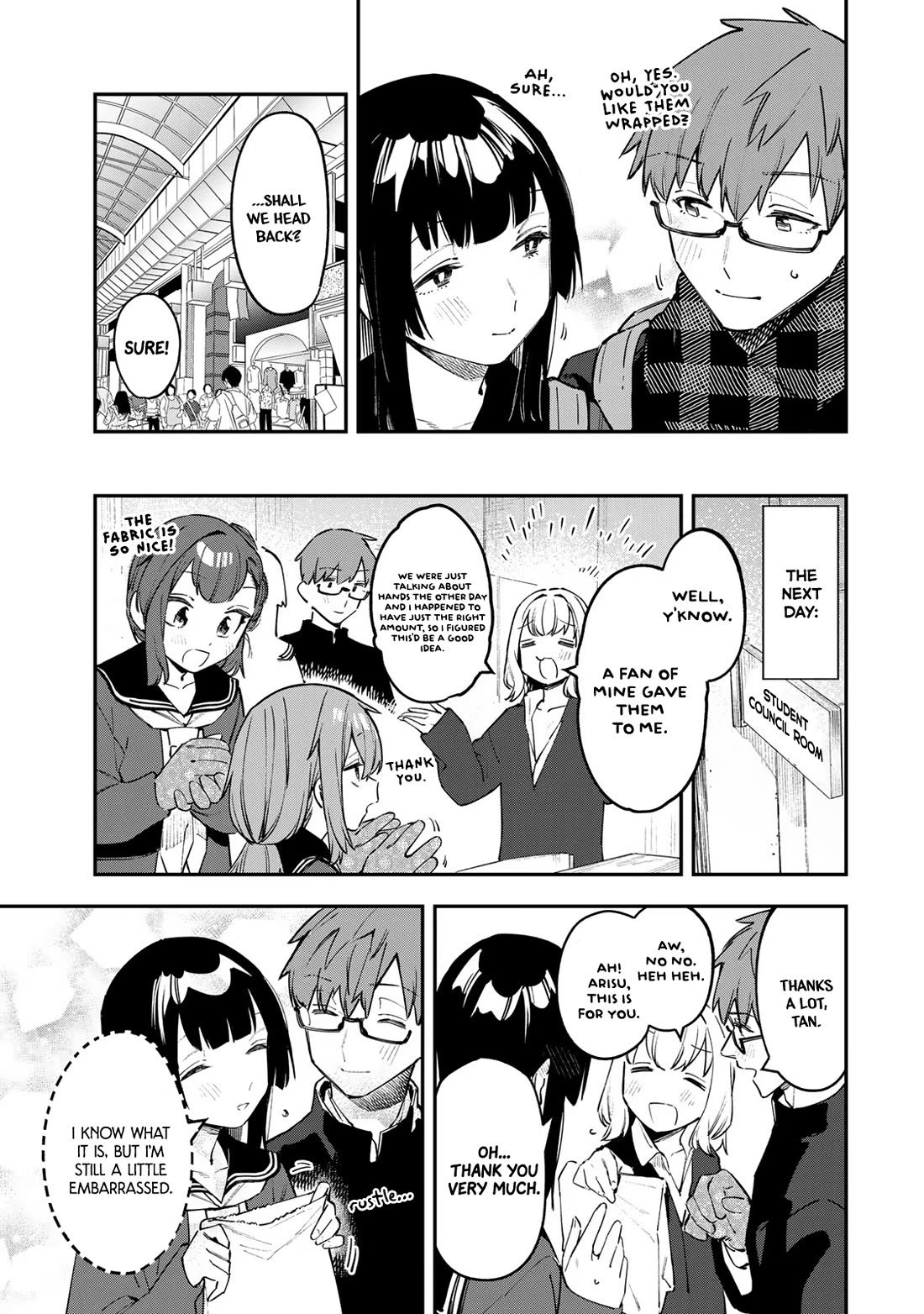 Even The Student Council Has Holes! Chapter 38 page 7 - Chapter 38: Tan's Plan!