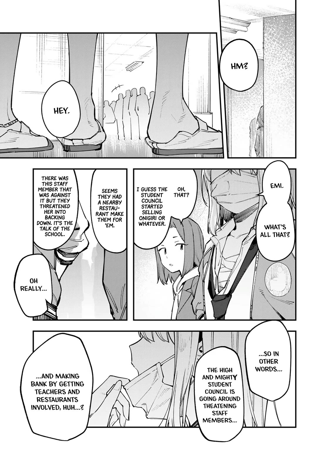 Even The Student Council Has Holes! Chapter 40 page 7 - Chapter 40: Komaro's Progress
