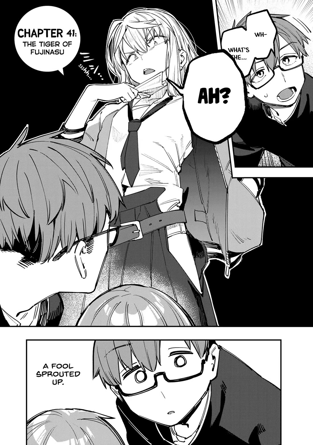 Even The Student Council Has Holes! Chapter 41 page 2 - Chapter 41: The Tiger of Fujinasu