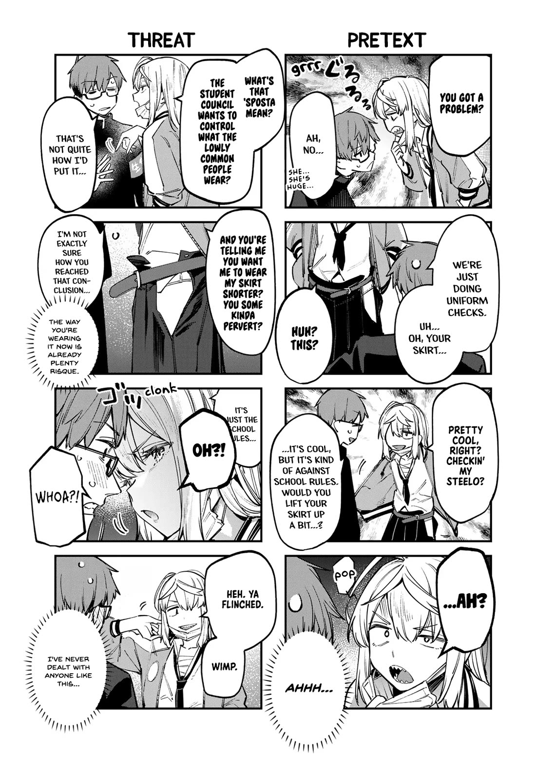 Even The Student Council Has Holes! Chapter 41 page 3 - Chapter 41: The Tiger of Fujinasu