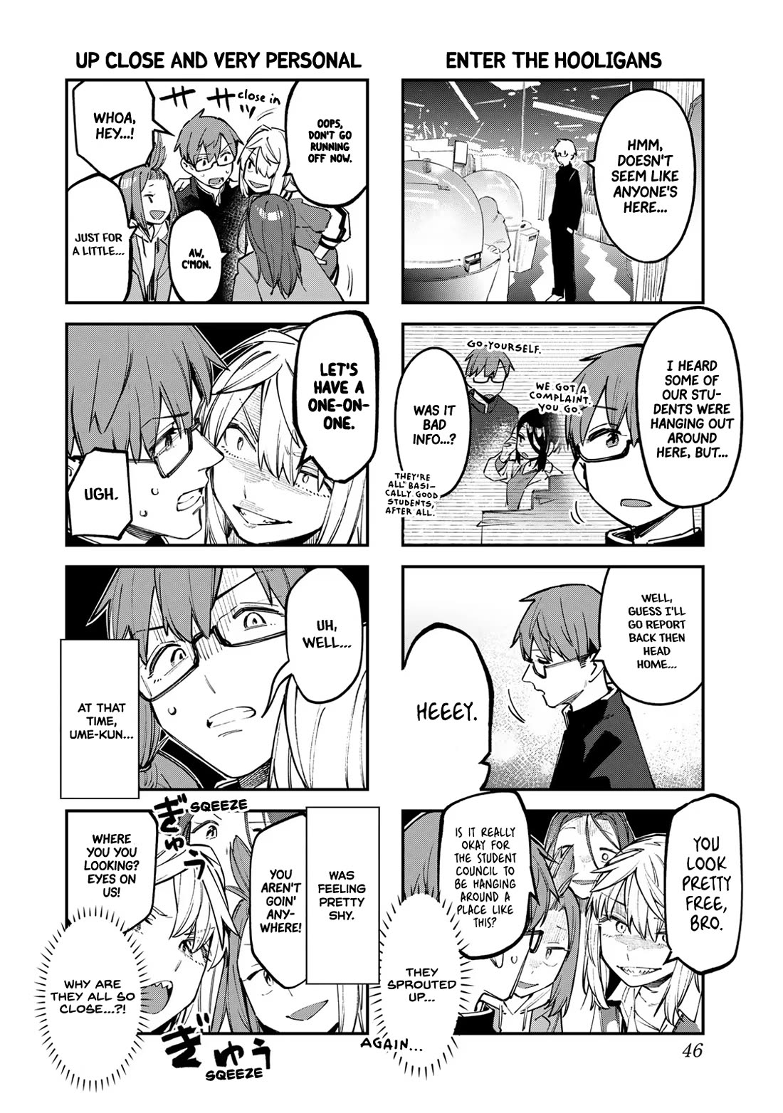 Even The Student Council Has Holes! Chapter 45 page 4 - Chapter 45: Tora x Ume