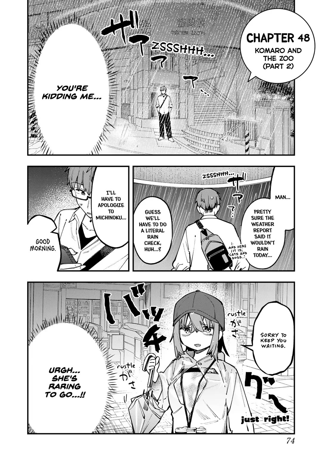 Even The Student Council Has Holes! Chapter 48 page 2 - Chapter 48: Komaro and the Zoo (Part 2)