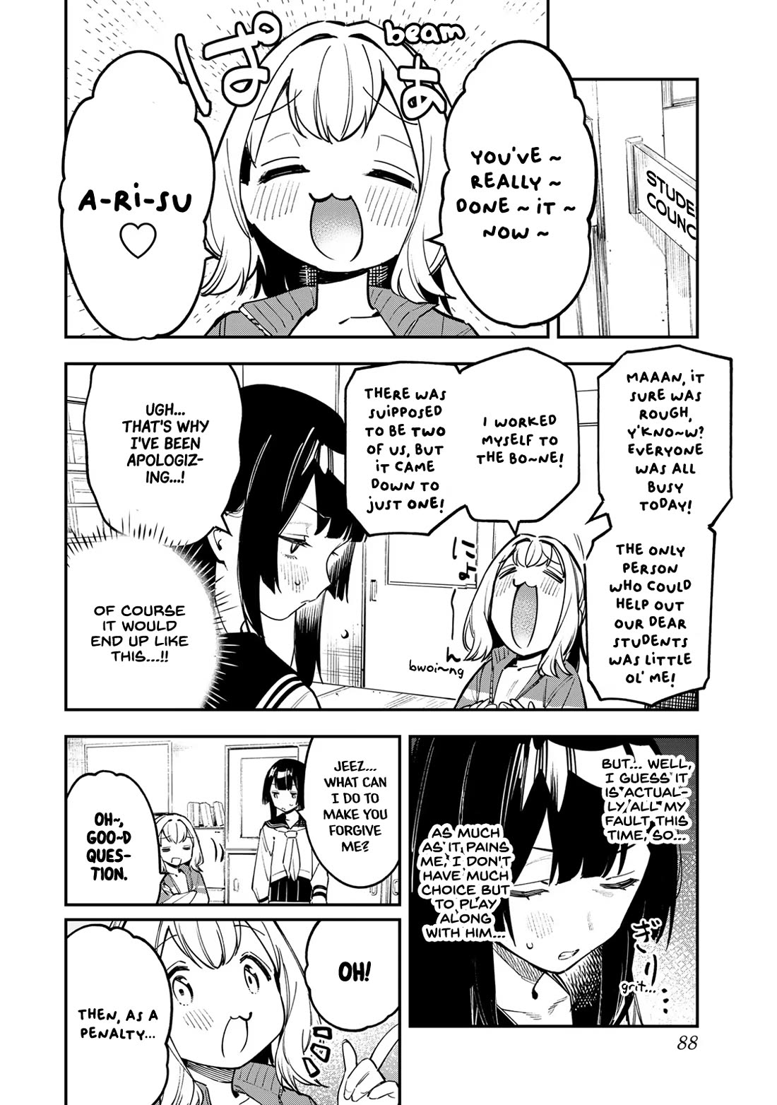 Even The Student Council Has Holes! Chapter 49 page 6 - Chapter 49: Arisu in: No Bra-nd (Part 1)