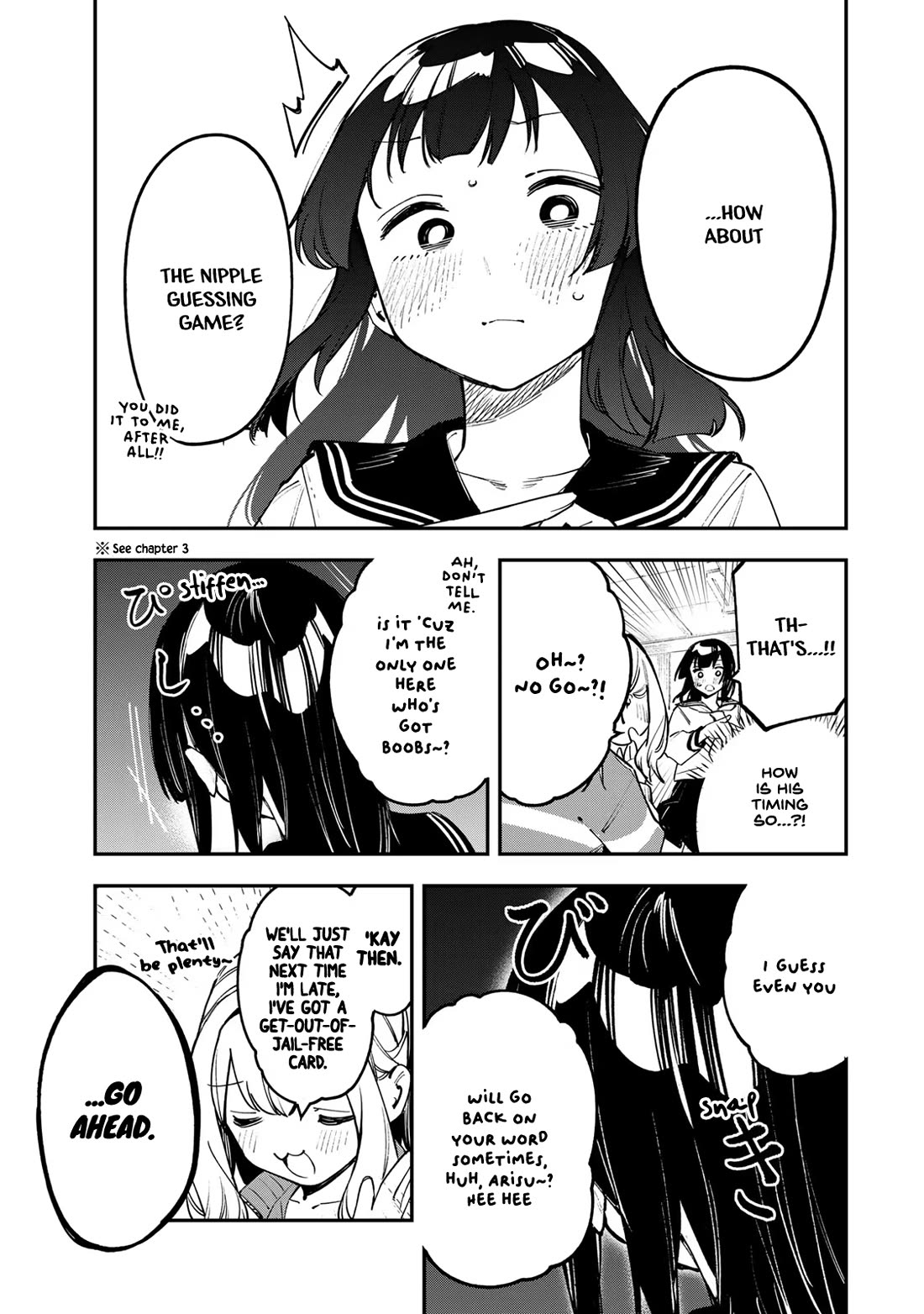 Even The Student Council Has Holes! Chapter 49 page 7 - Chapter 49: Arisu in: No Bra-nd (Part 1)