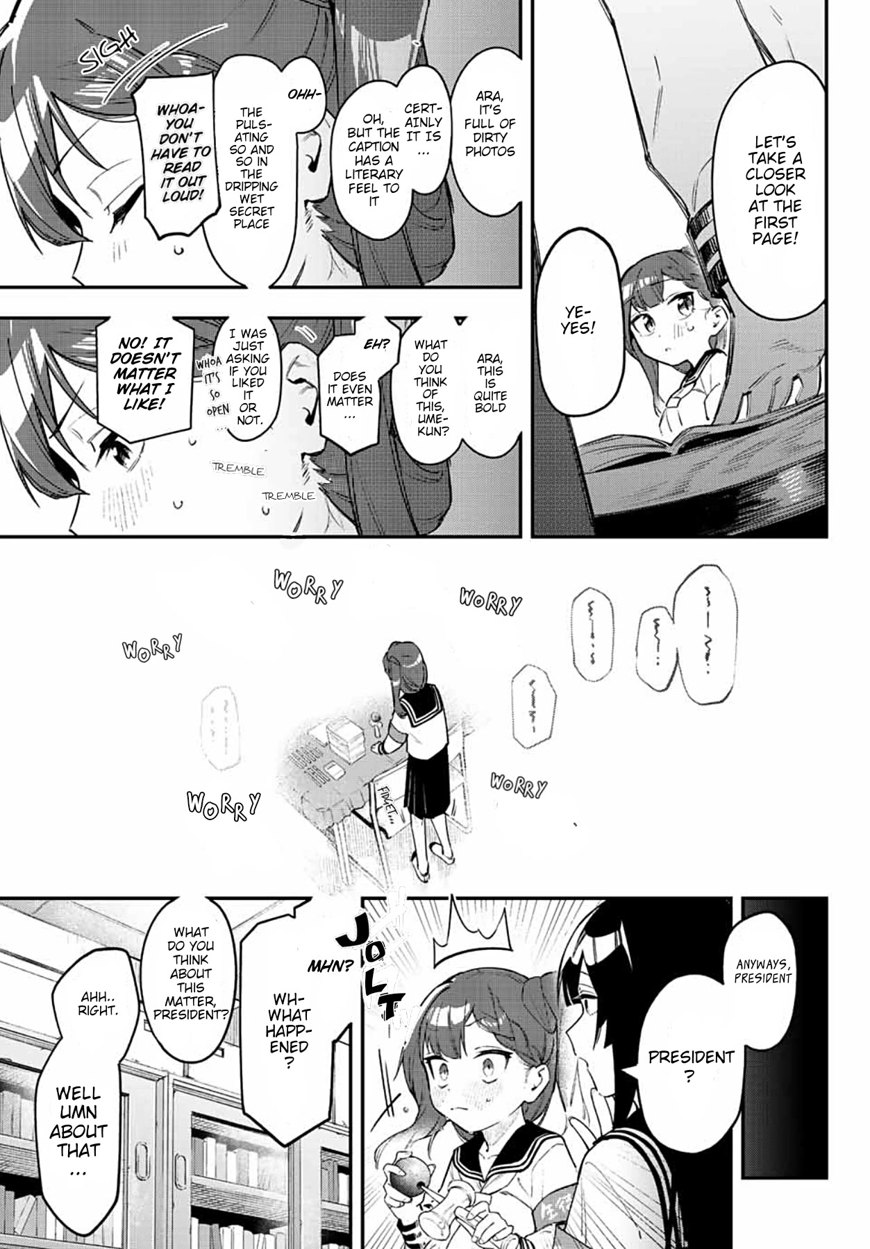 Even The Student Council Has Holes! Chapter 5 page 8 - Chapter 5: I think it's really lewd, but...