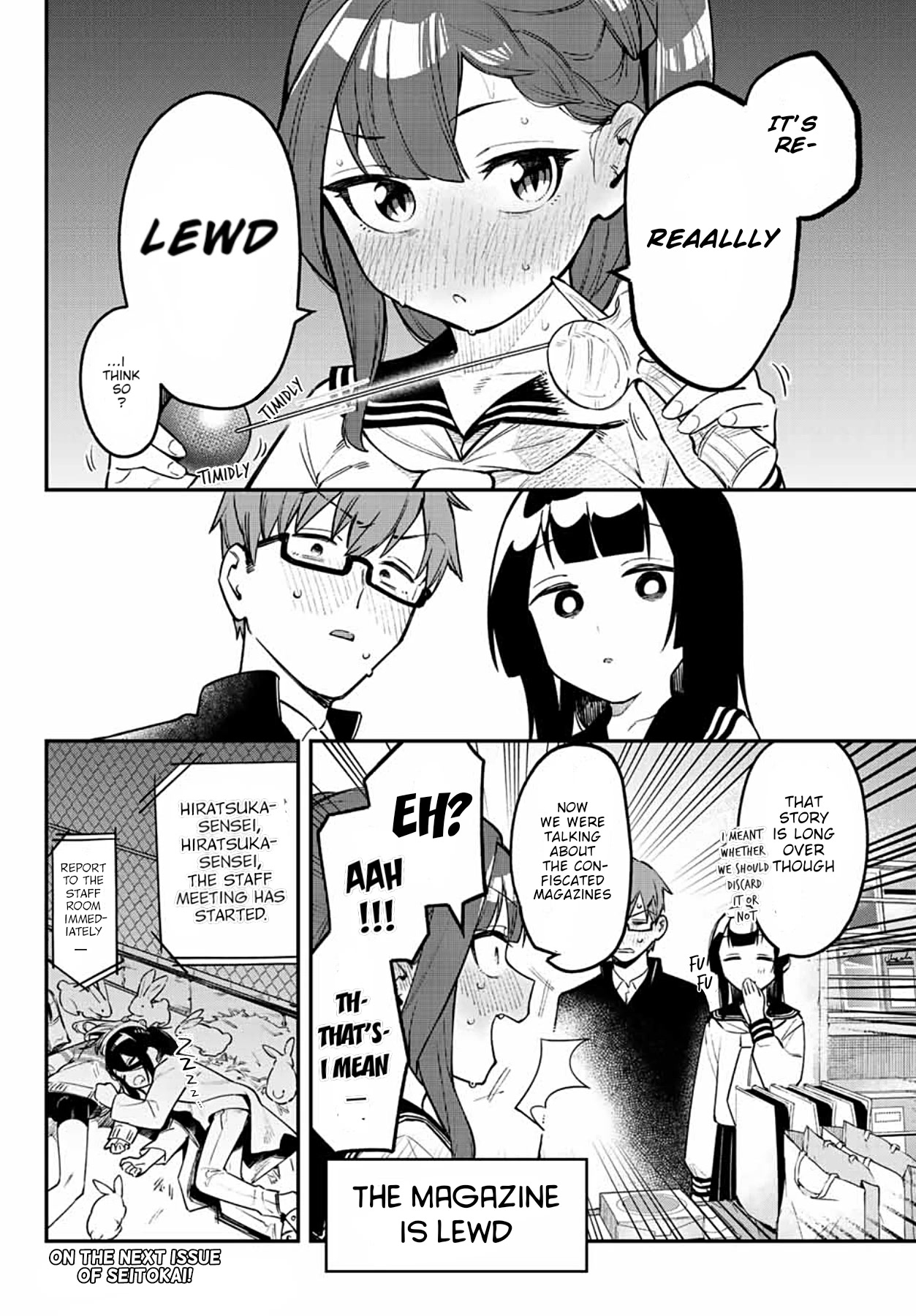 Even The Student Council Has Holes! Chapter 5 page 9 - Chapter 5: I think it's really lewd, but...