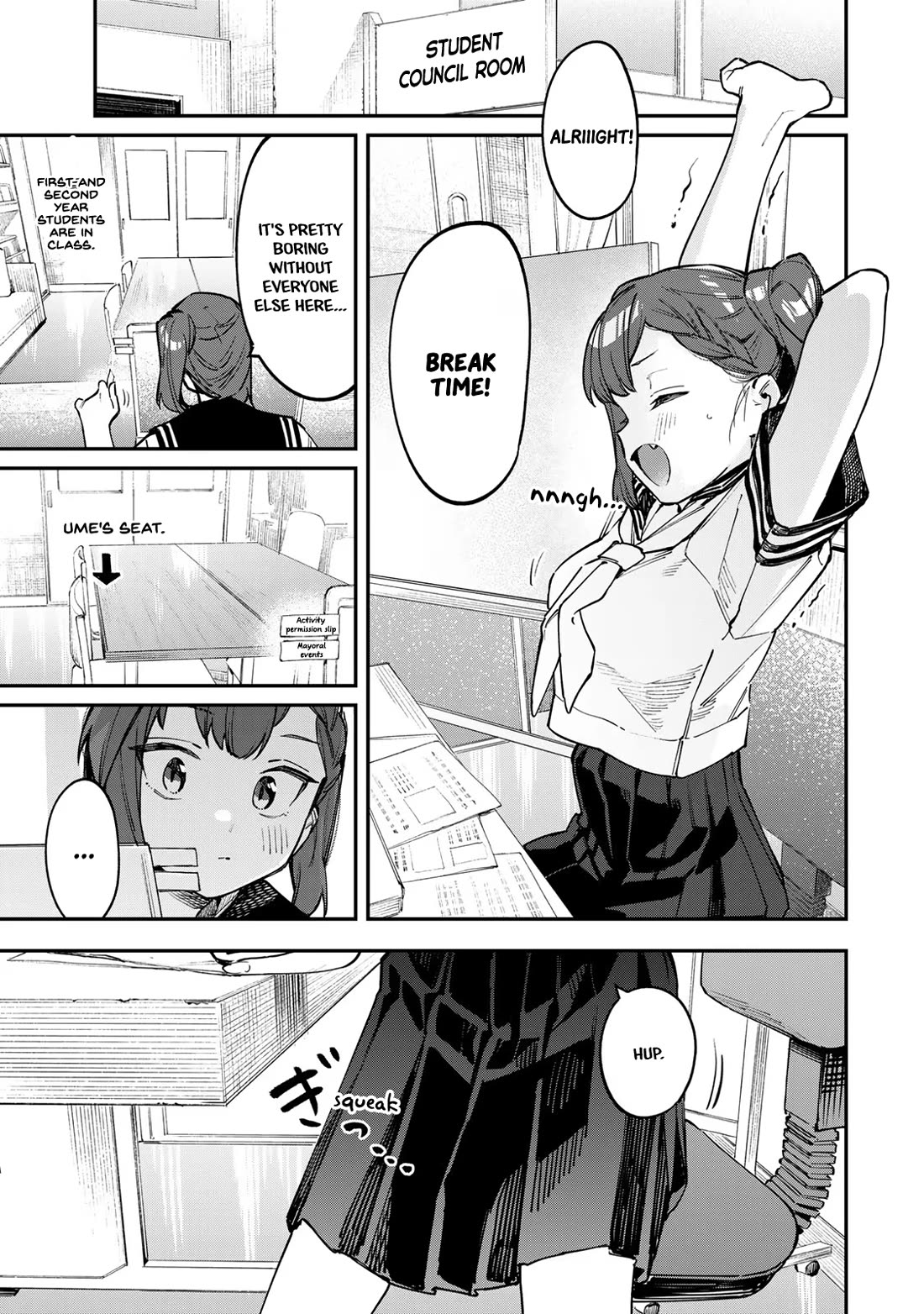 Even The Student Council Has Holes! Chapter 51 page 1 - Chapter 51: A Romantic Rival Appears?!