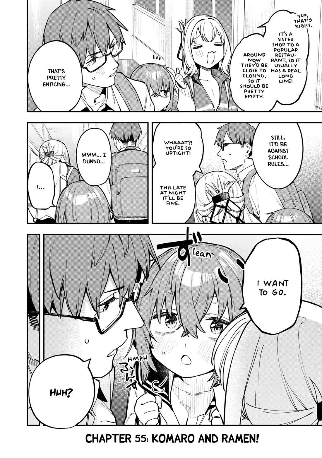 Even The Student Council Has Holes! Chapter 55 page 2 - Chapter 55: Komaro and Ramen!