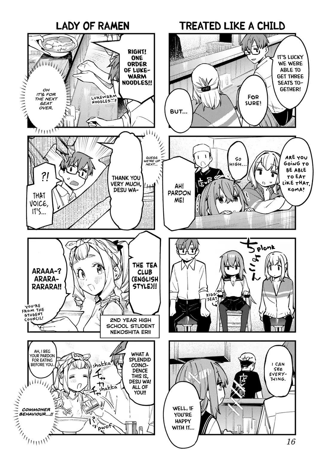 Even The Student Council Has Holes! Chapter 55 page 4 - Chapter 55: Komaro and Ramen!