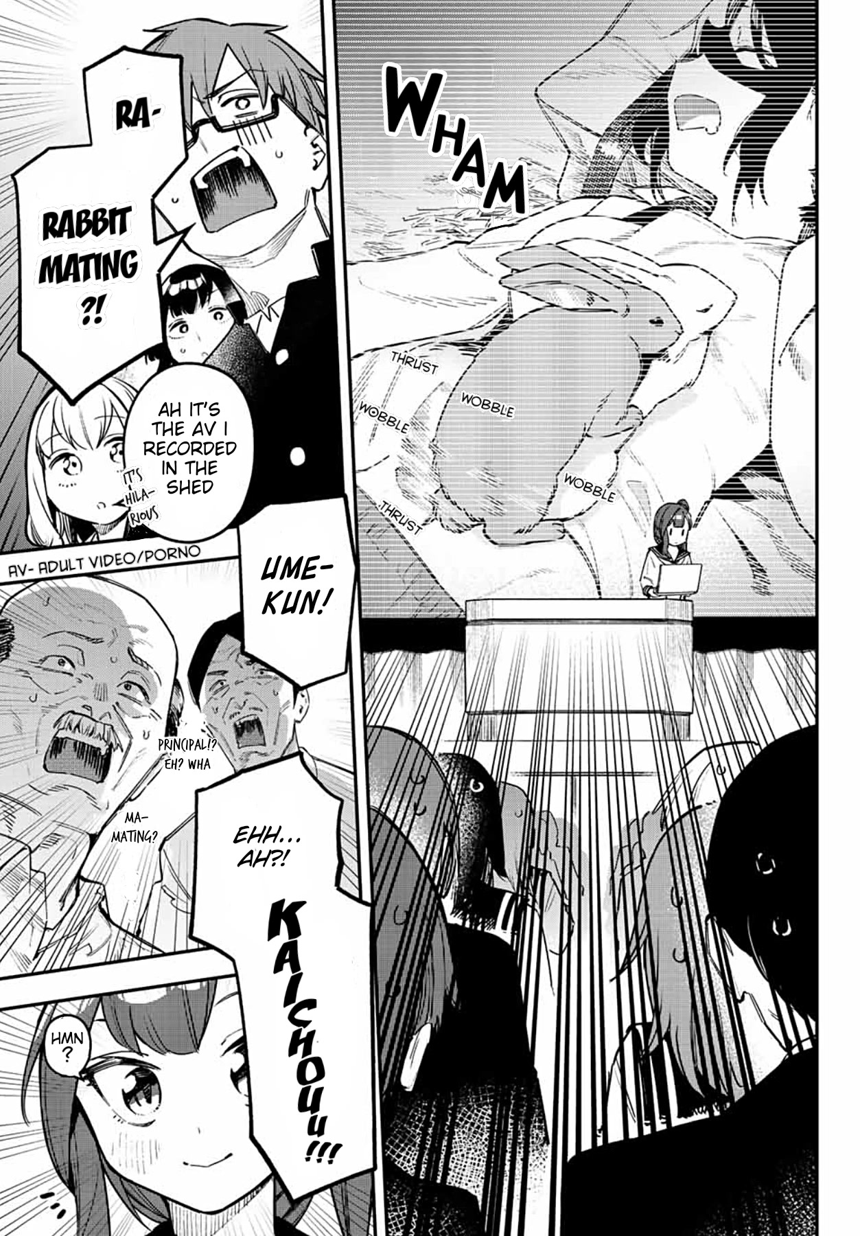 Even The Student Council Has Holes! Chapter 6 page 7 - Chapter 6: Kaichou was given to Ume-kun