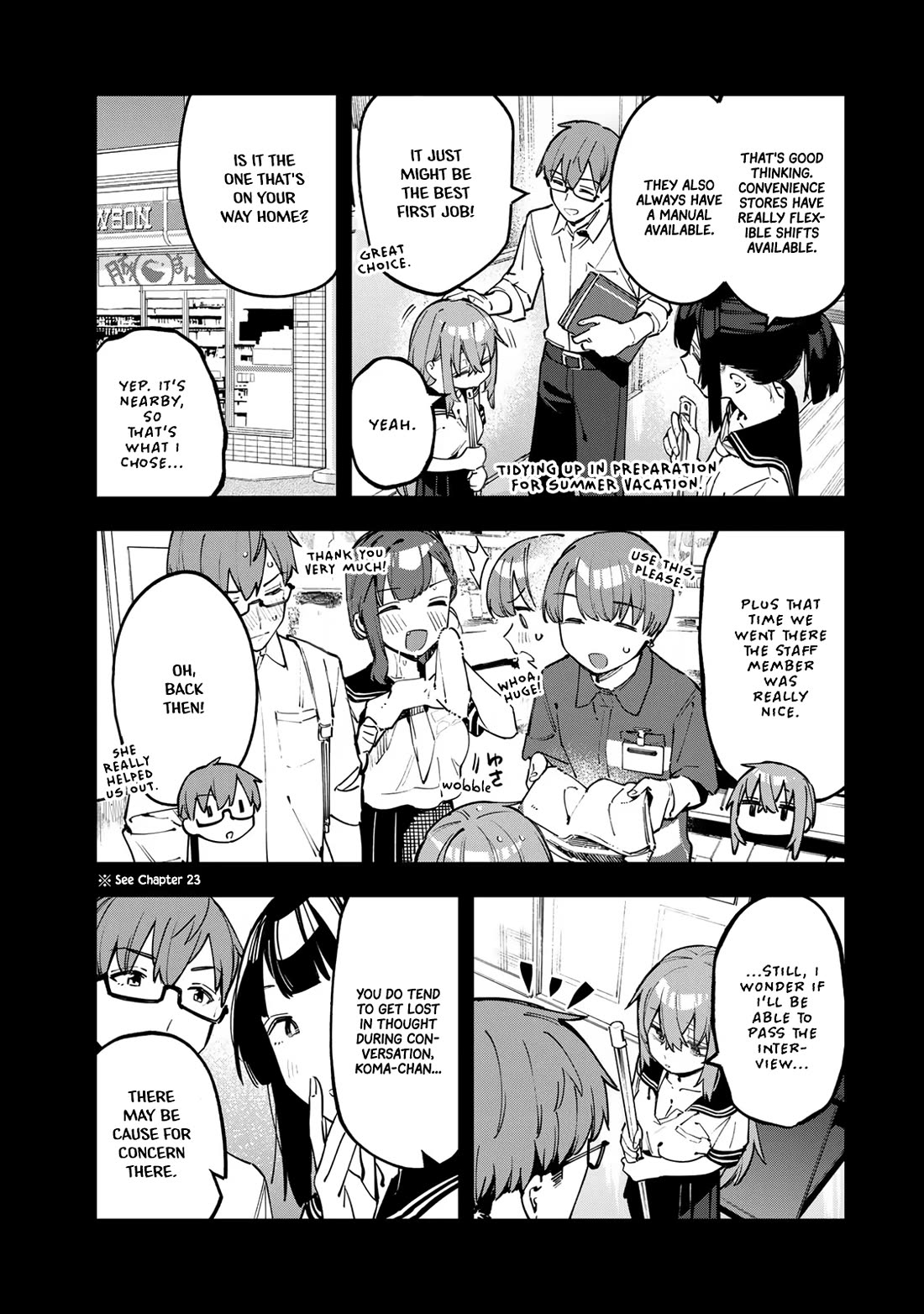 Even The Student Council Has Holes! Chapter 61 page 3 - Chapter 61: Komaro's Job Interview