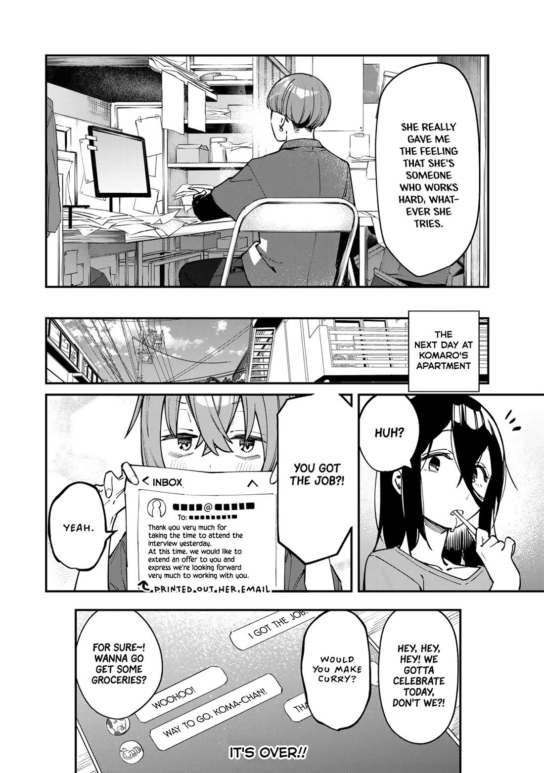 Even The Student Council Has Holes! Chapter 61 page 8 - Chapter 61: Komaro's Job Interview