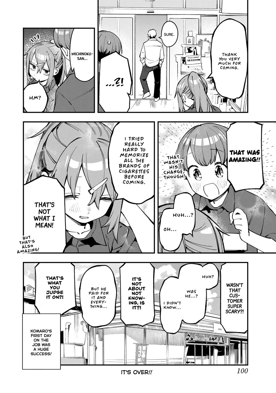 Even The Student Council Has Holes! Chapter 63 page 8 - Chapter 63: Komaro's First Job